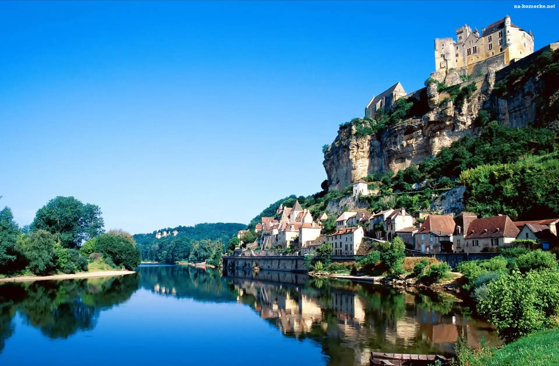 Francja, Rzeka, Wybrzeże, Budowla