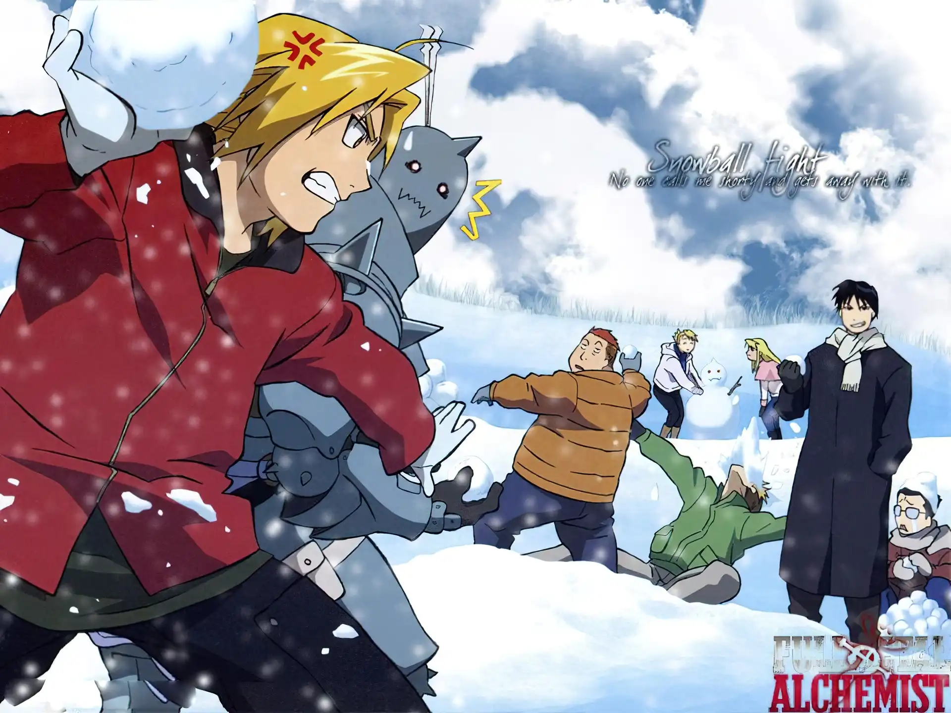 Full Metal Alchemist, Bitwa, Åšnieg