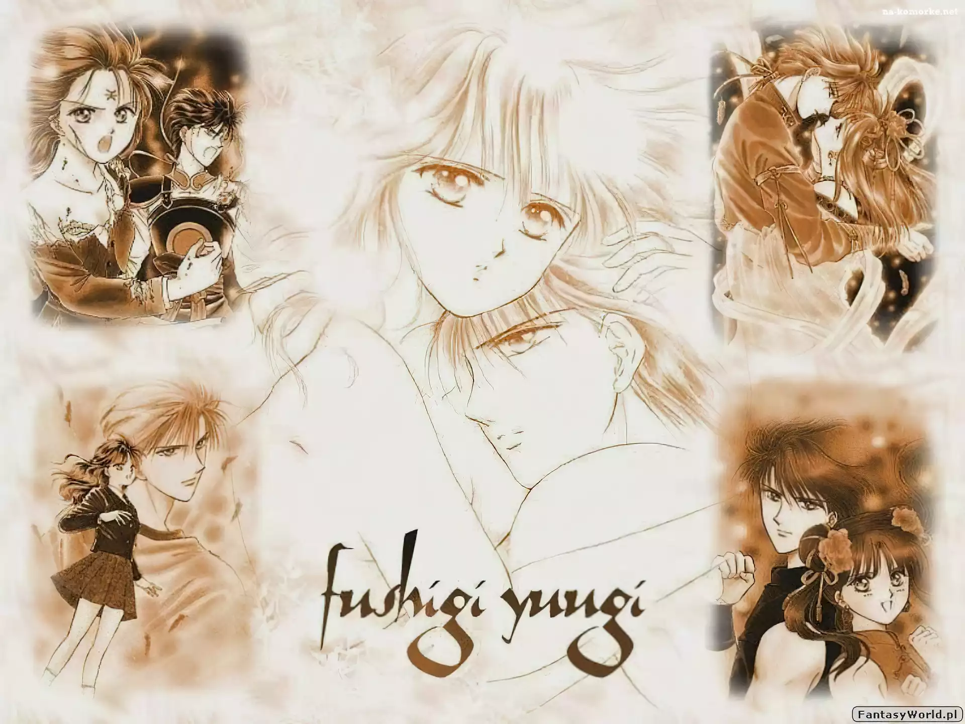 para, twarze, Fushigi Yuugi, ludzie