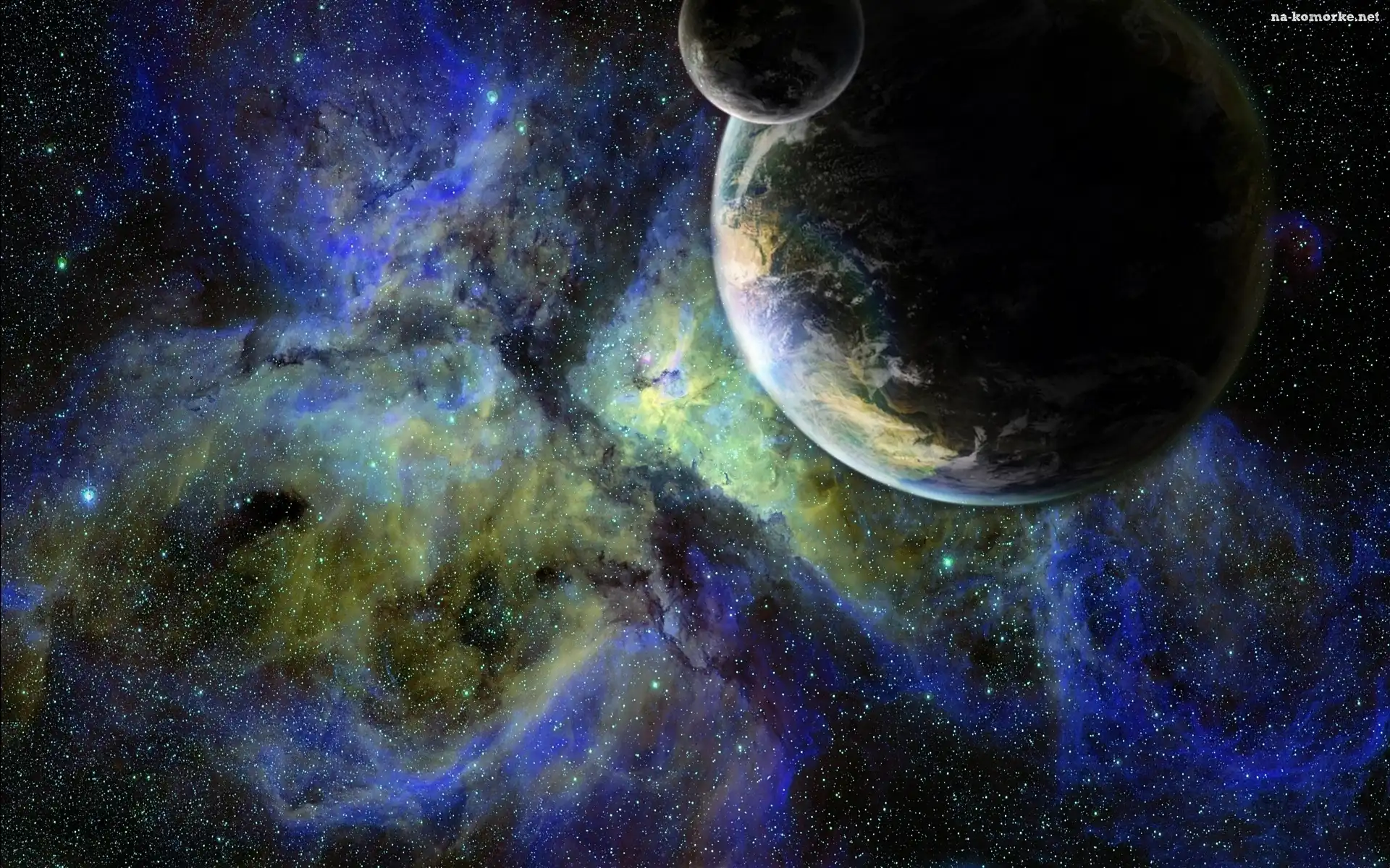 Galaktyka, Kosmos, Planeta, Ziemia, Gwiazdy