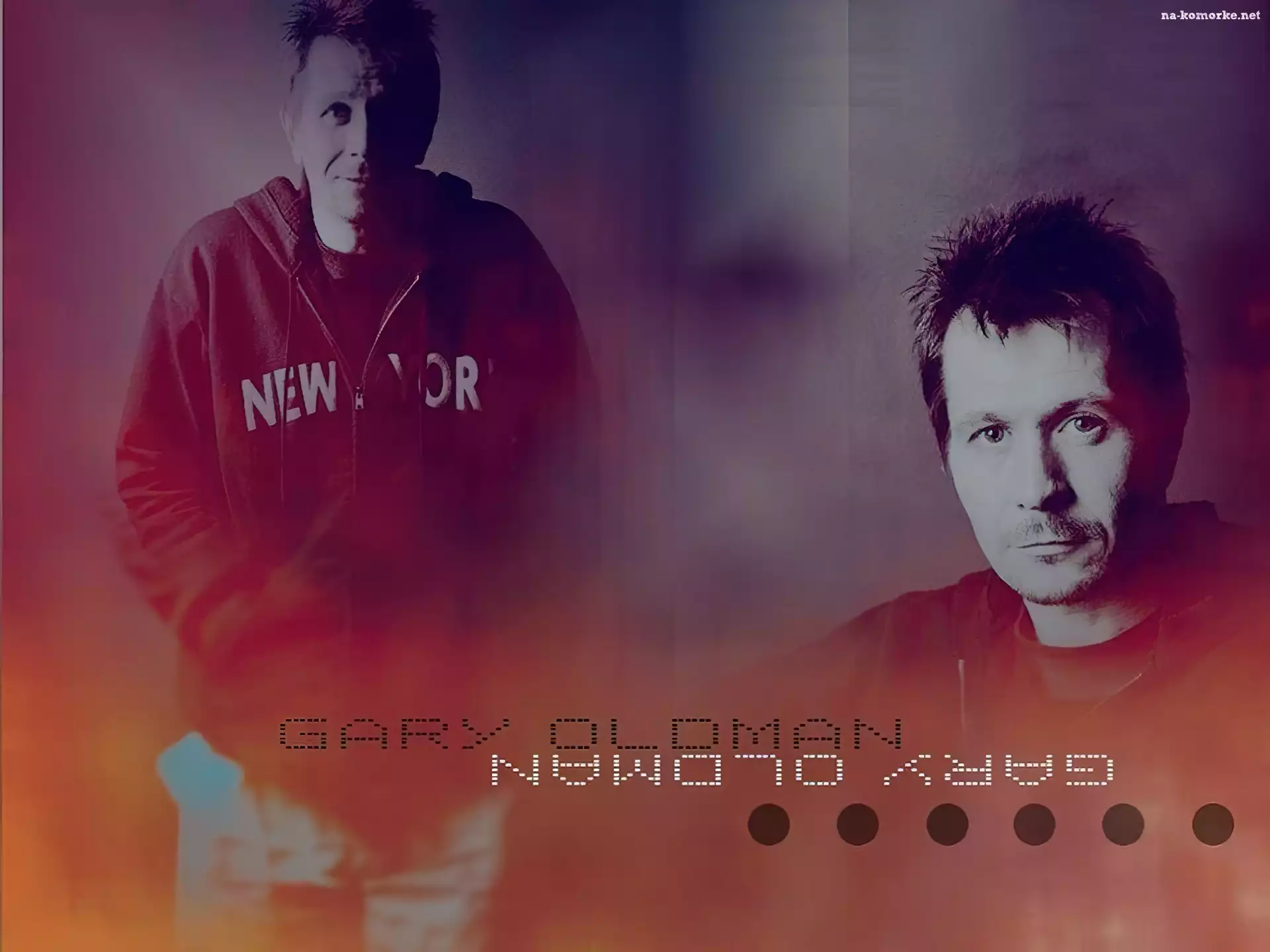 Gary Oldman, bluza, kaptur
