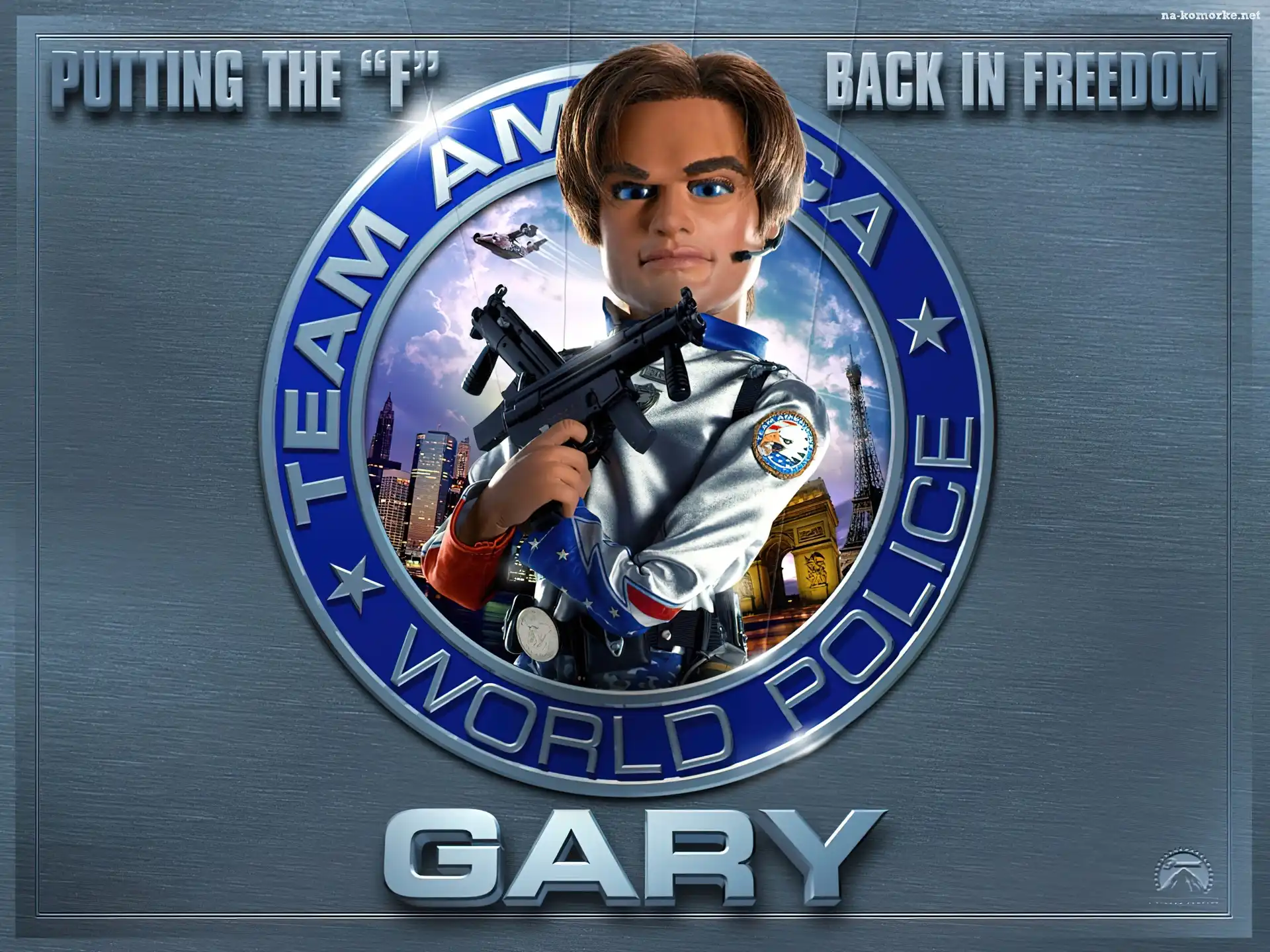 Gary, Ekipa Ameryka - Policjanci z jajami, Team America World Police