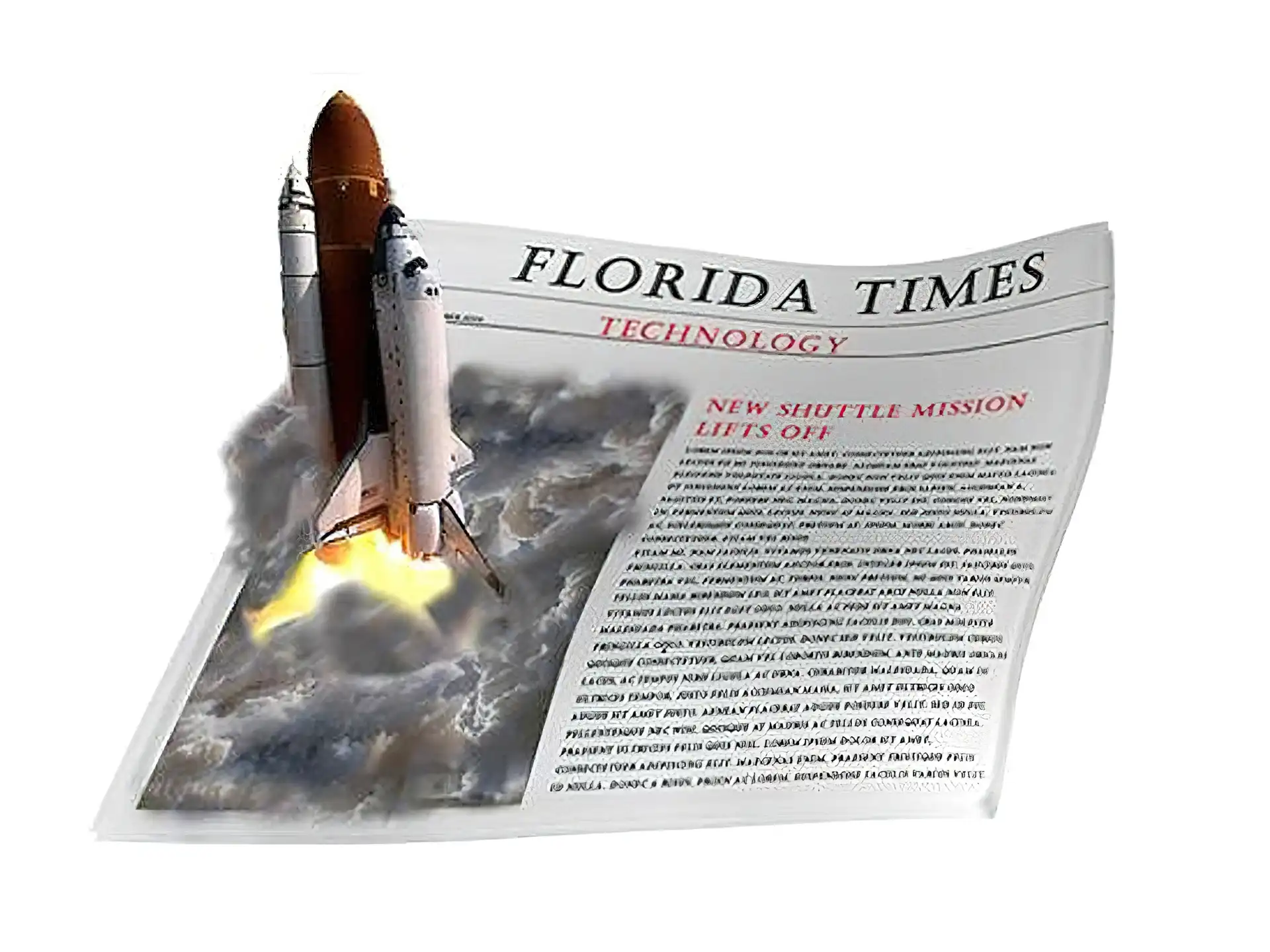 Gazeta, 4D, Rakieta, Kosmos