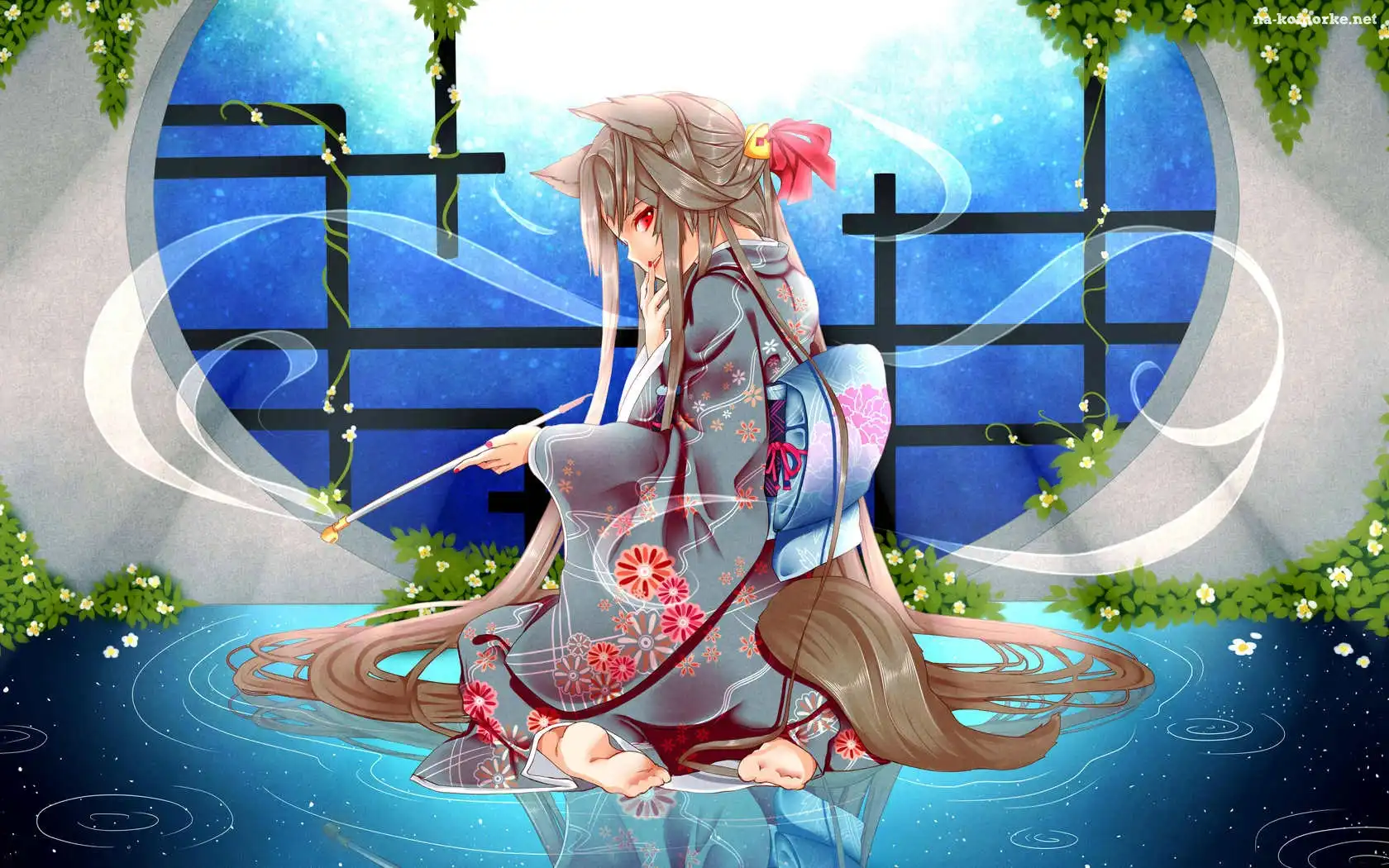 Dziewczyna, Kimono, Geisha