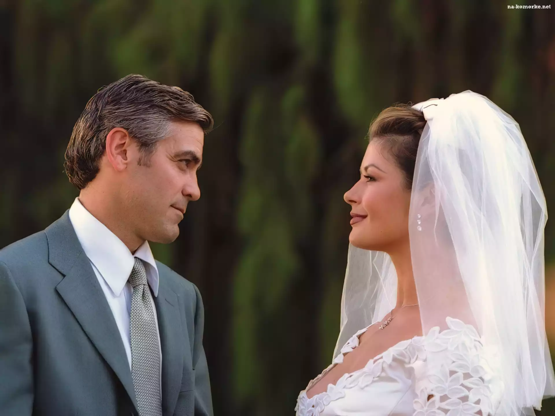 George Clooney, krawat, welon