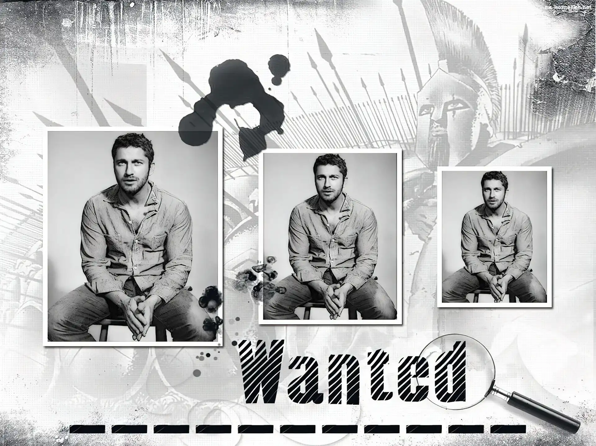 Gerard Butler, wanted, koszula