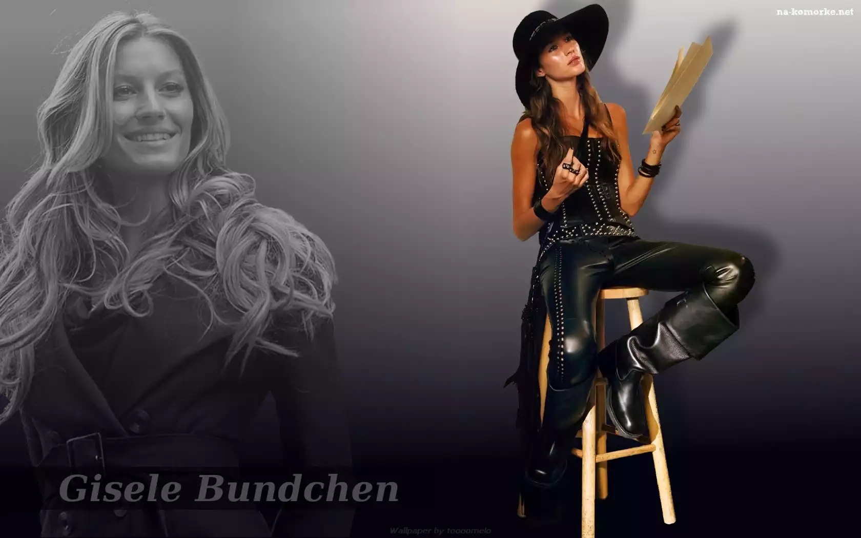 Gisele Bundchen, Skórzane, Spodnie