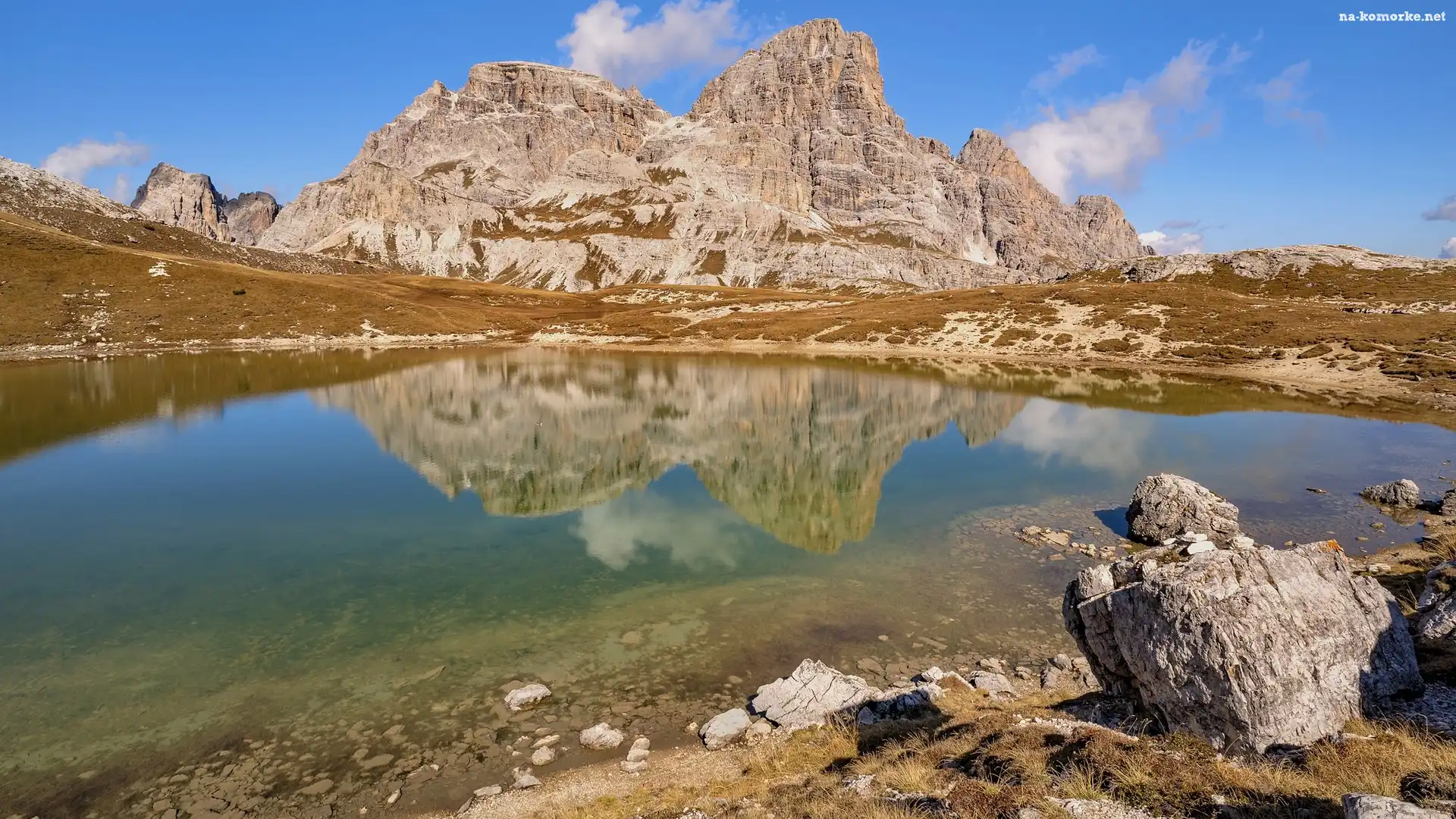 Gmina Sesto, Góry, Laghi dei Piani, Włochy, Jezioro, Dolomity