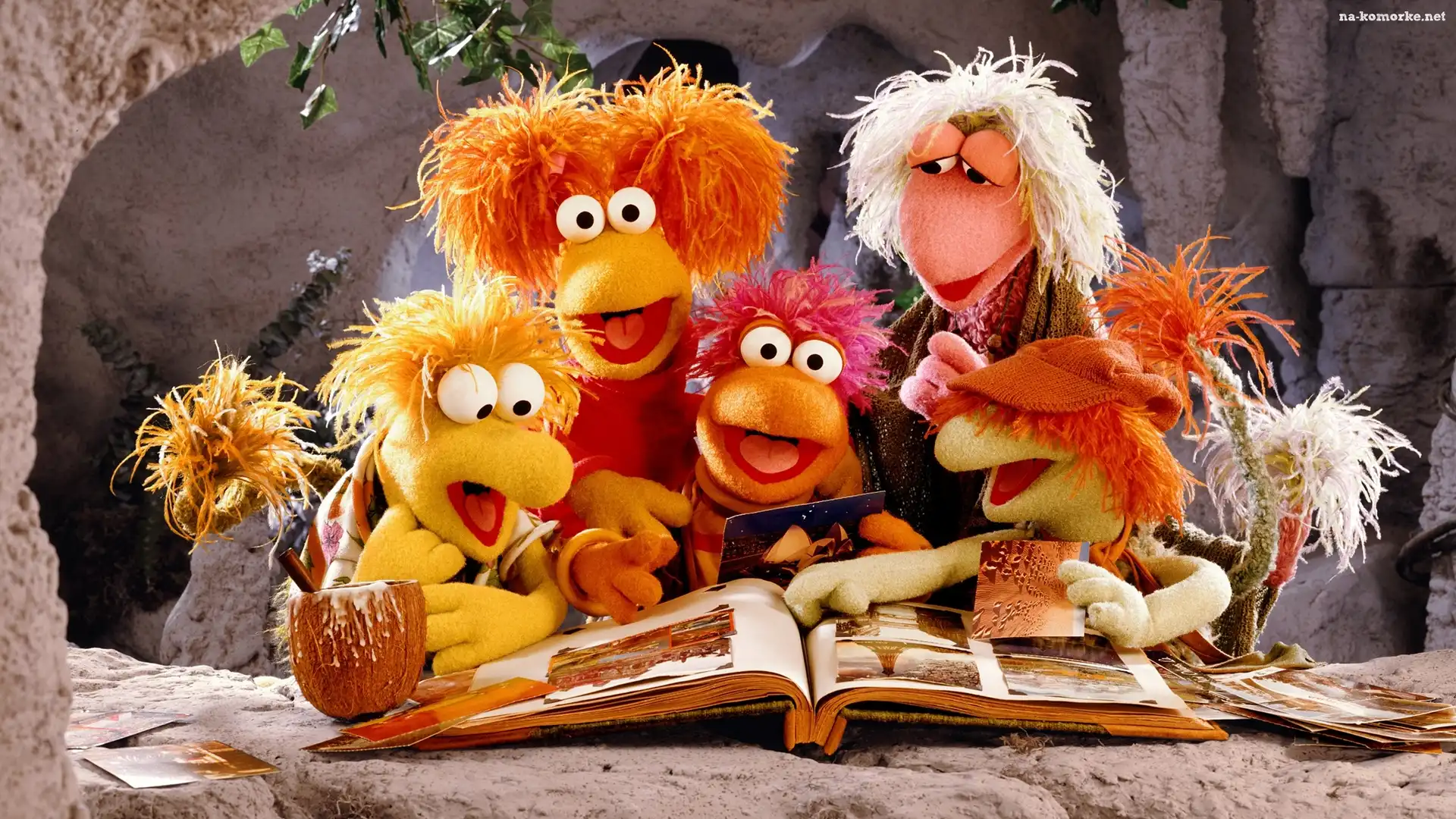 Gobo, Wembley, Fraglesy, Boober, Red, Mokey