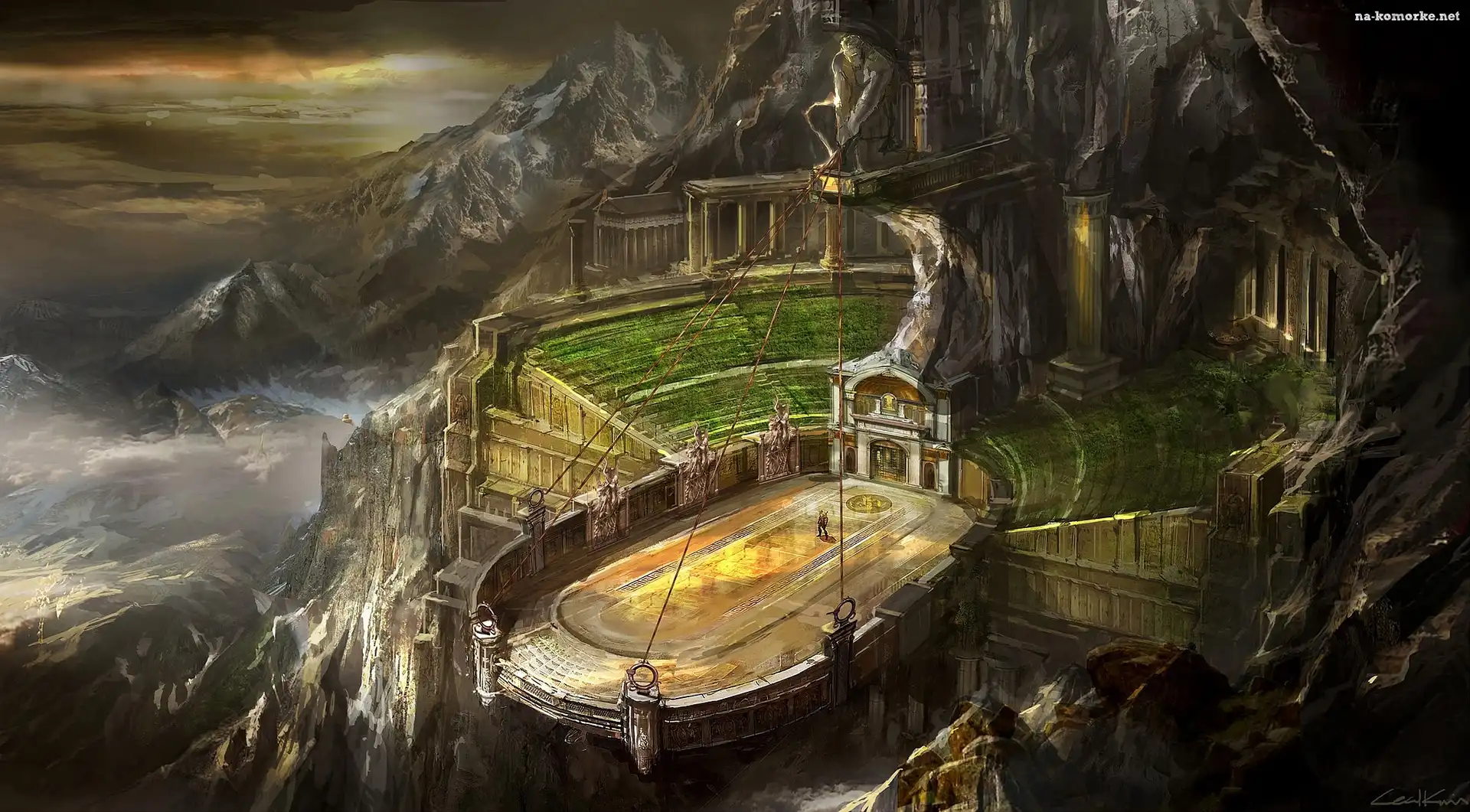 God Of War 3, Stadion