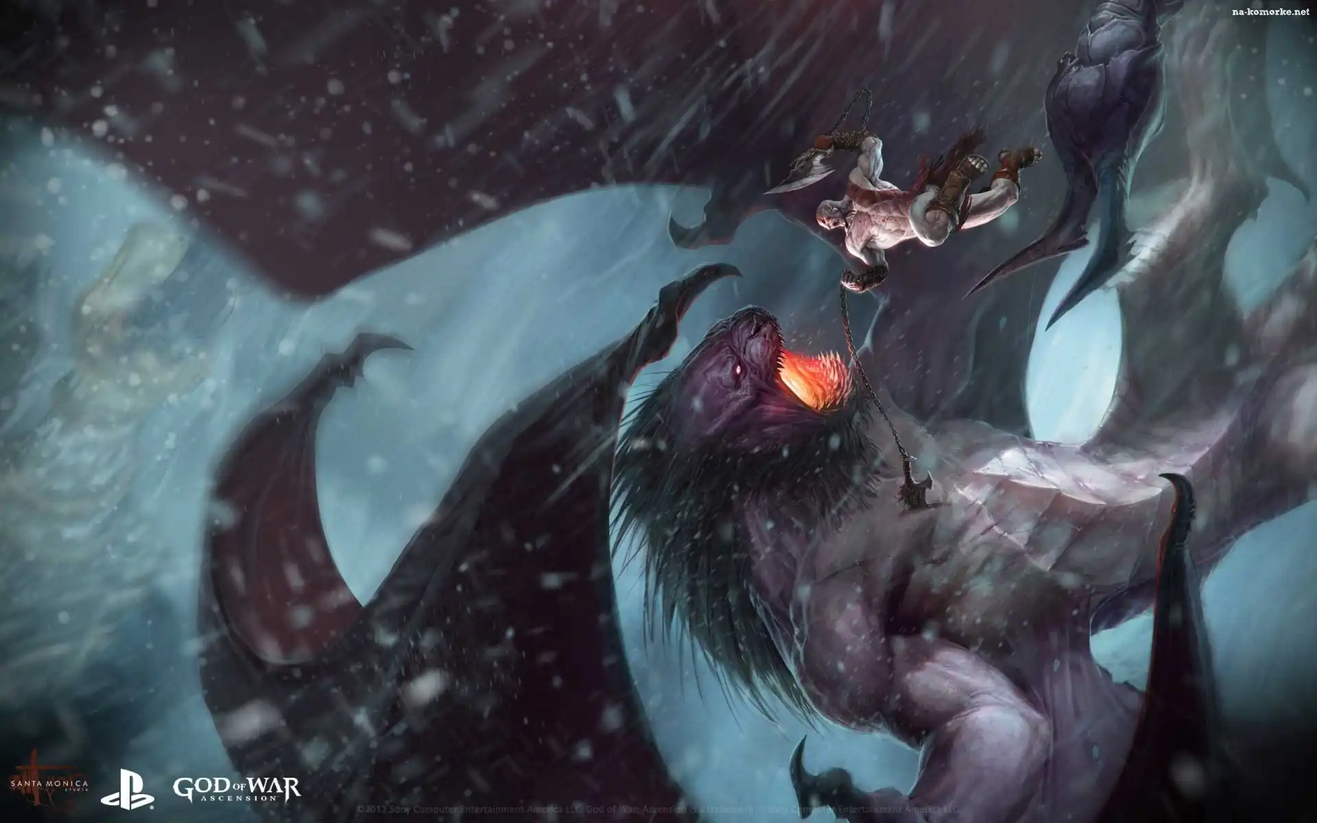 Potwór, God Of War Ascension, Wojownik, Walka