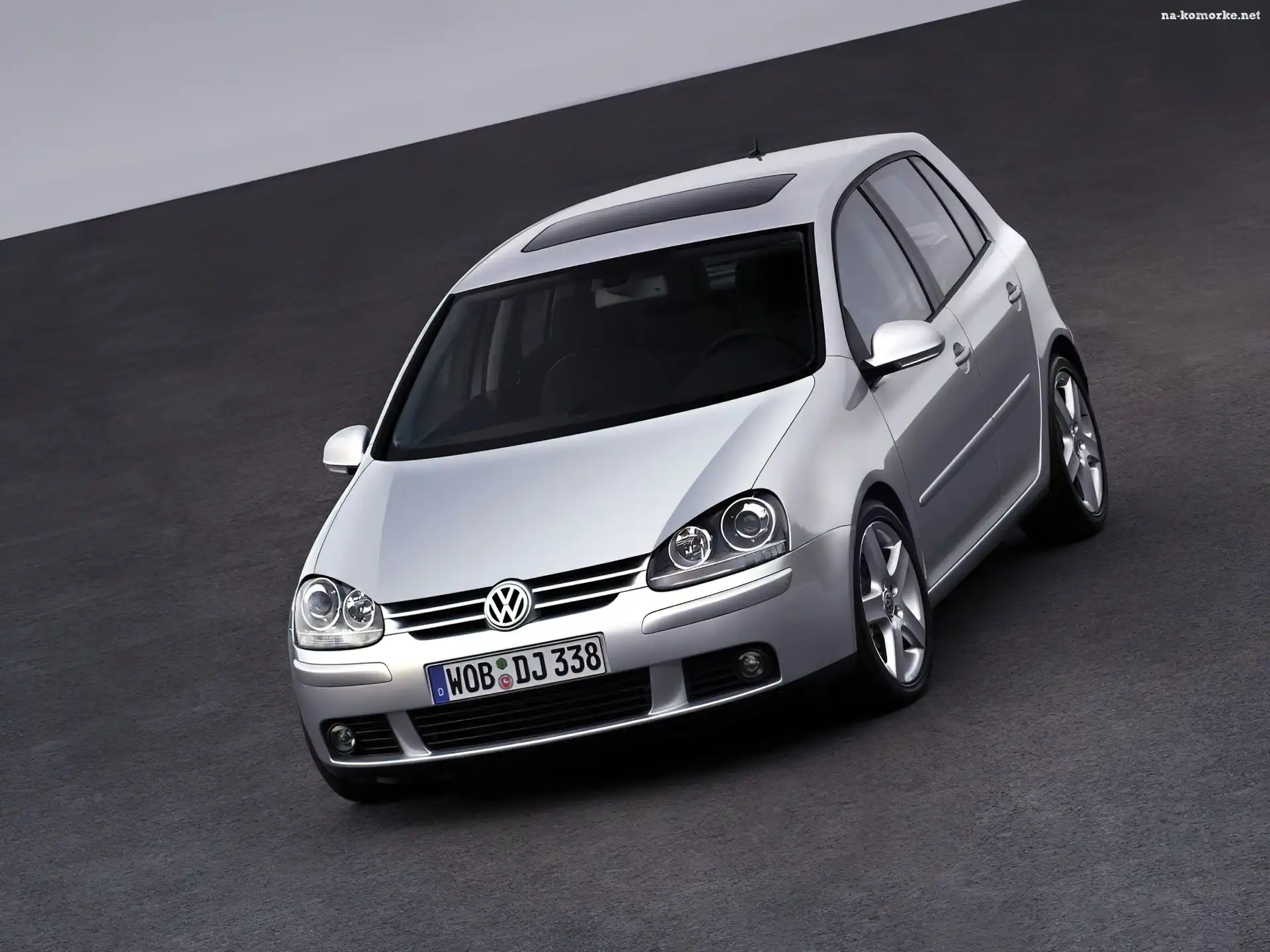 Golf 5, Srebrny, Szyberdach