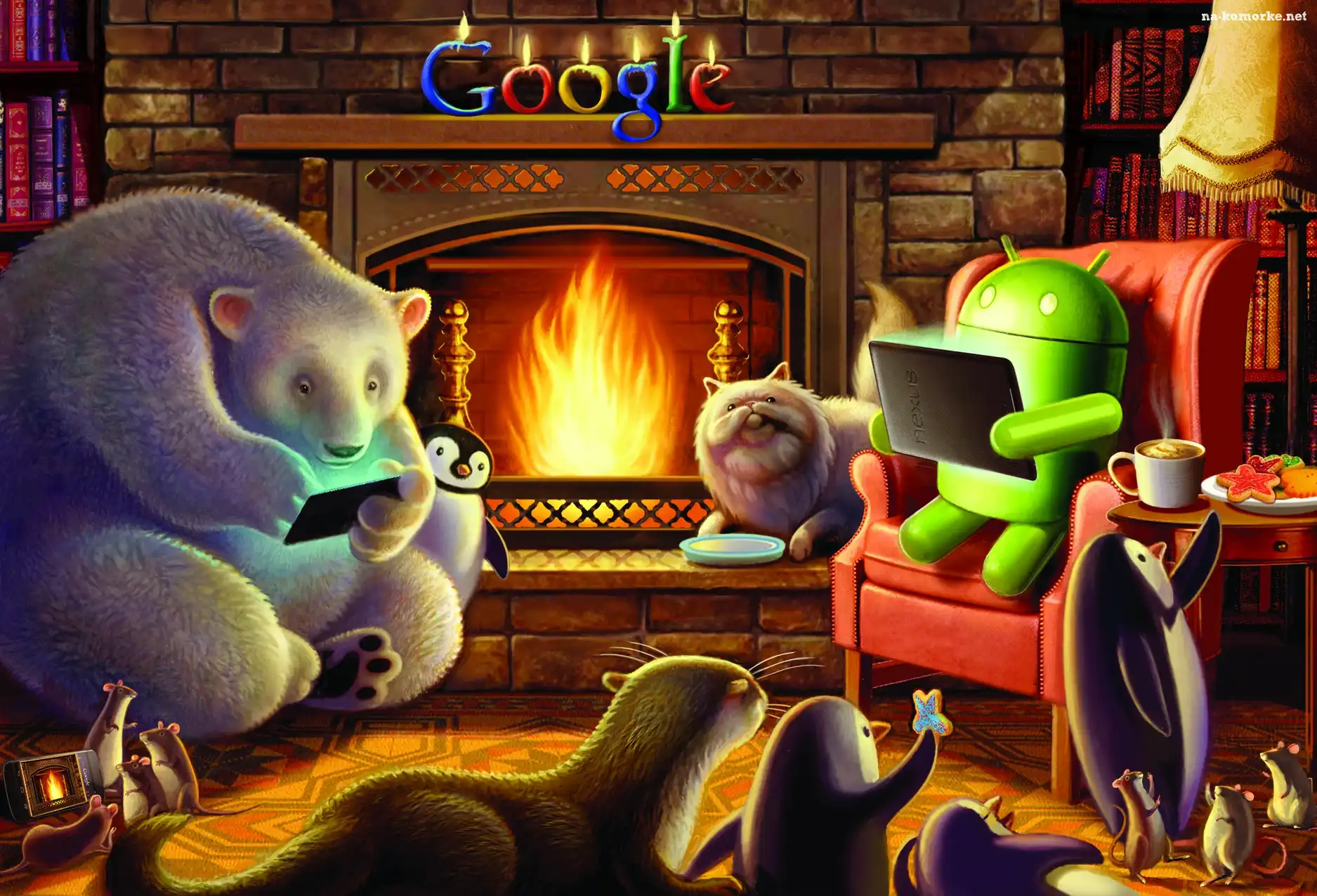 Google, Kominek