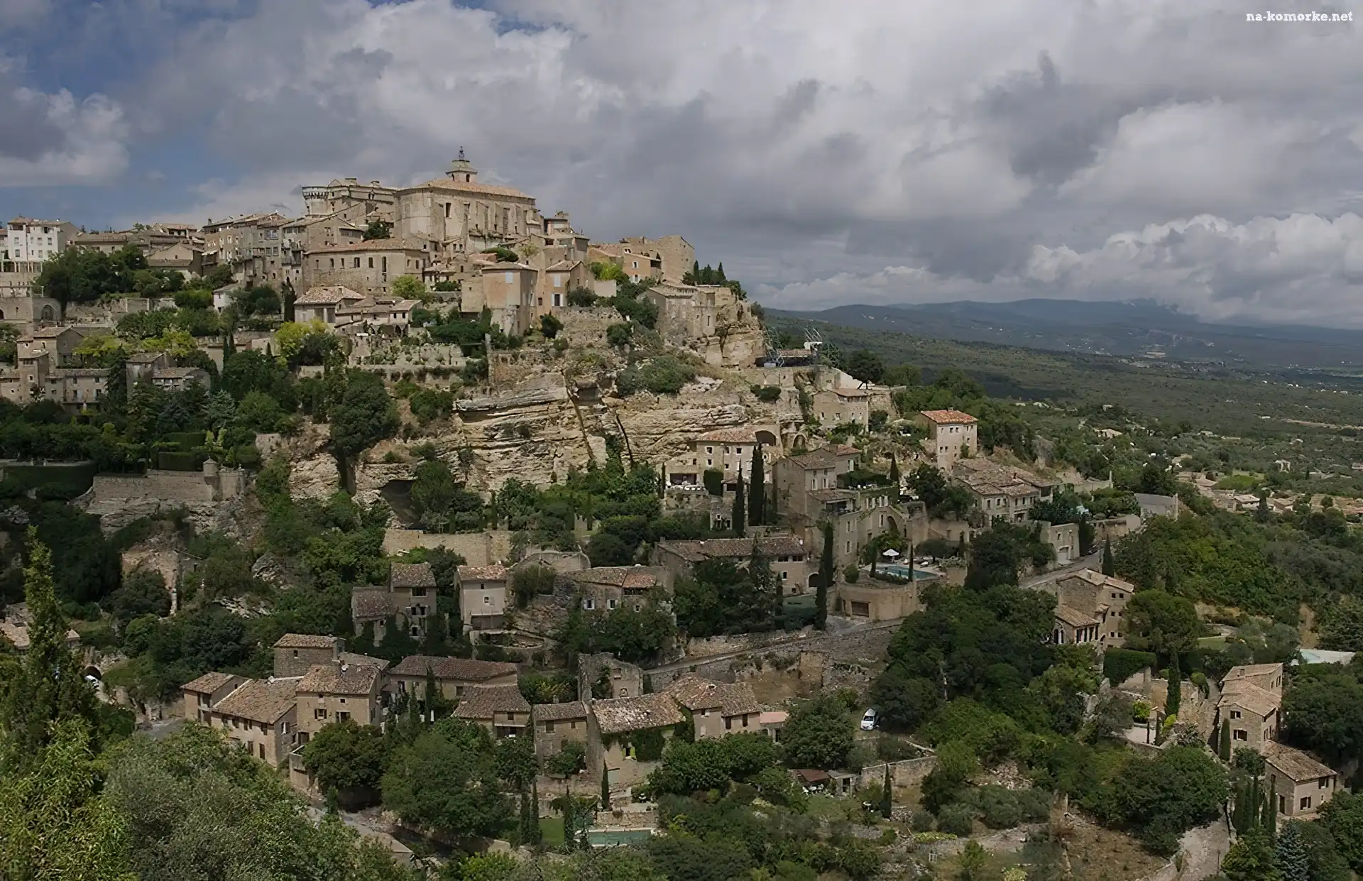 Miasto Gordes, Francja