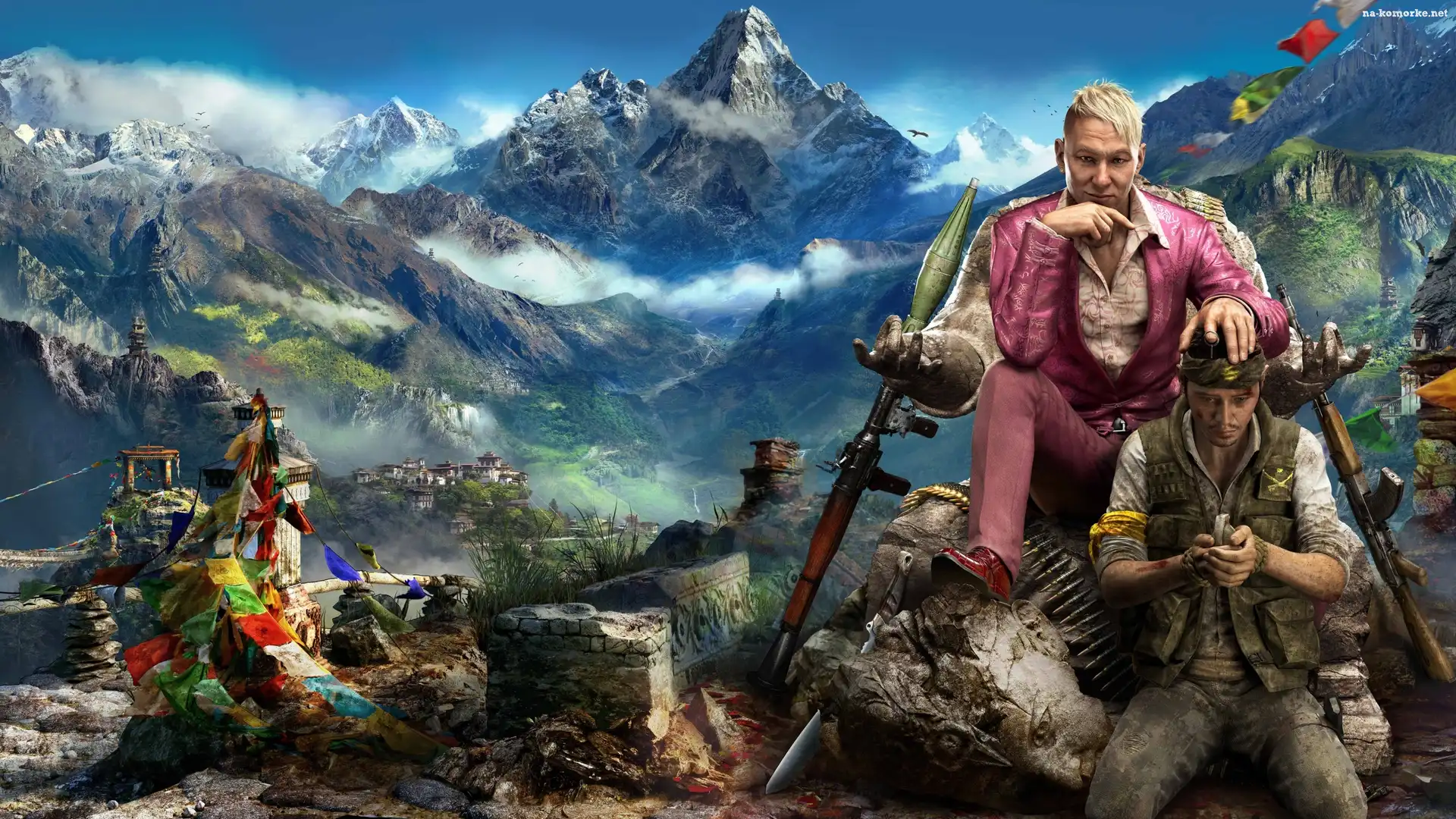 Góry, Far Cry, 4, 2014, Ludzie