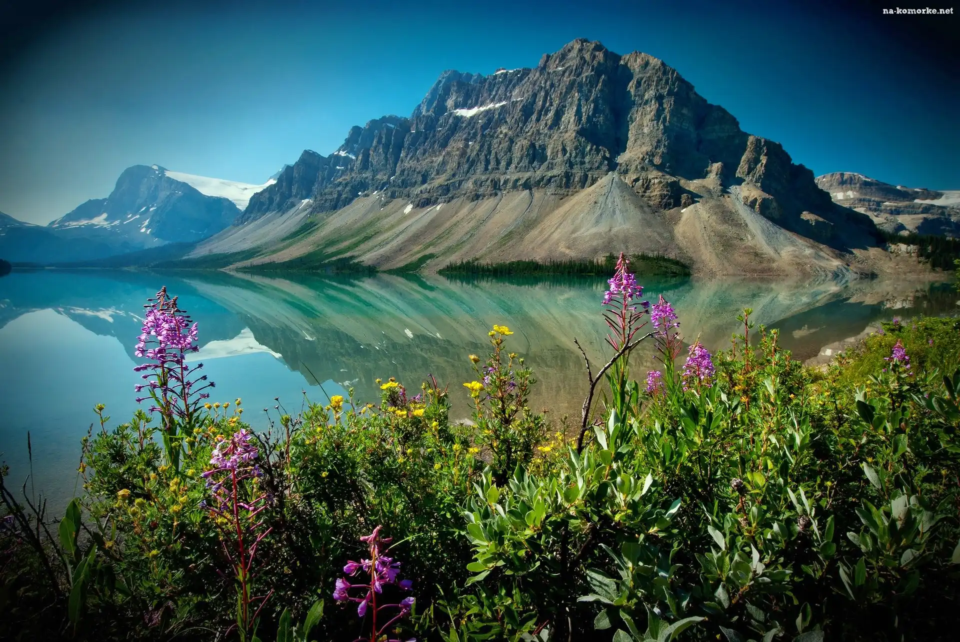 Góry, Jezioro Alberta, Kanada