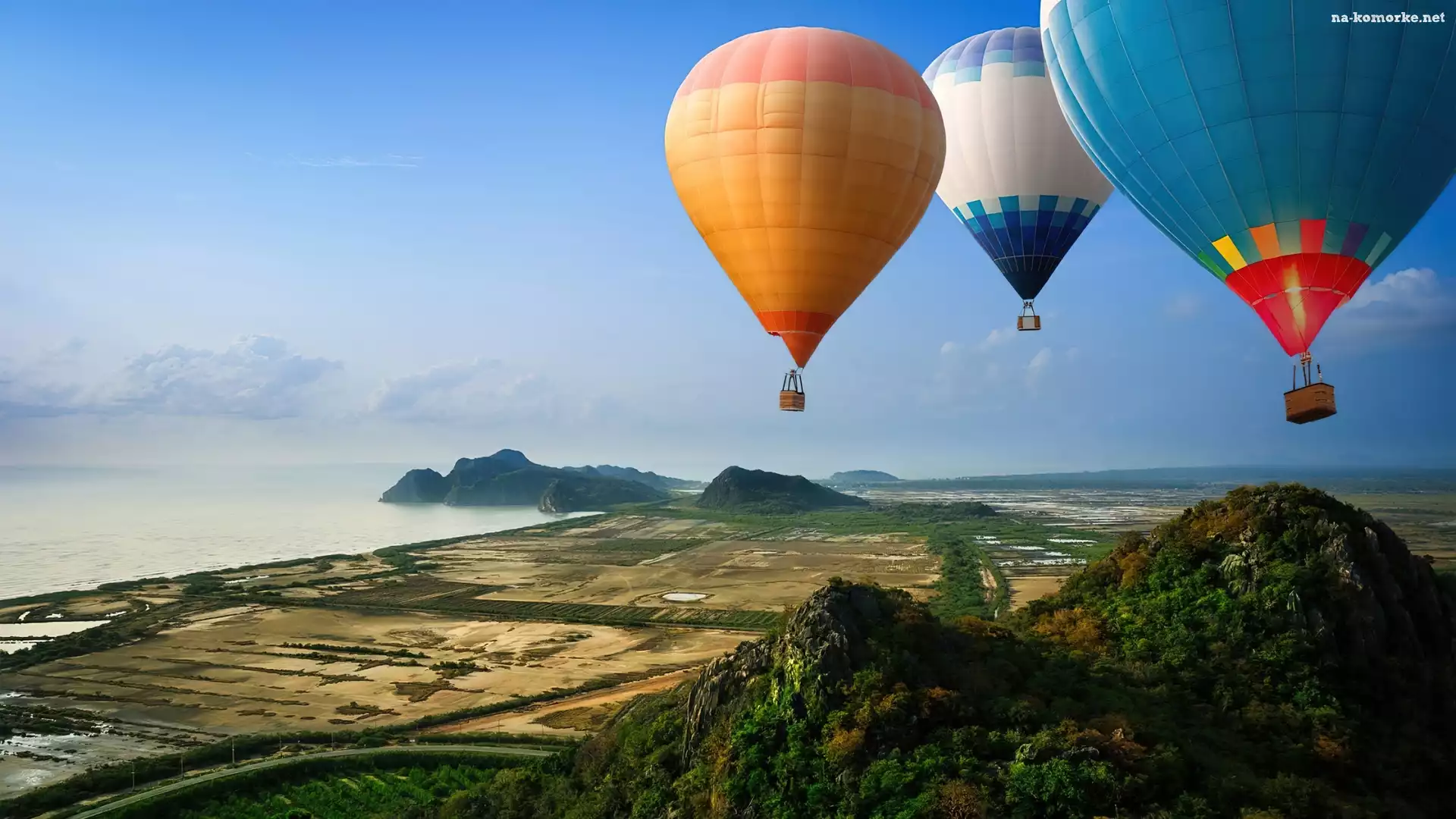 Balony, Góry, Morze