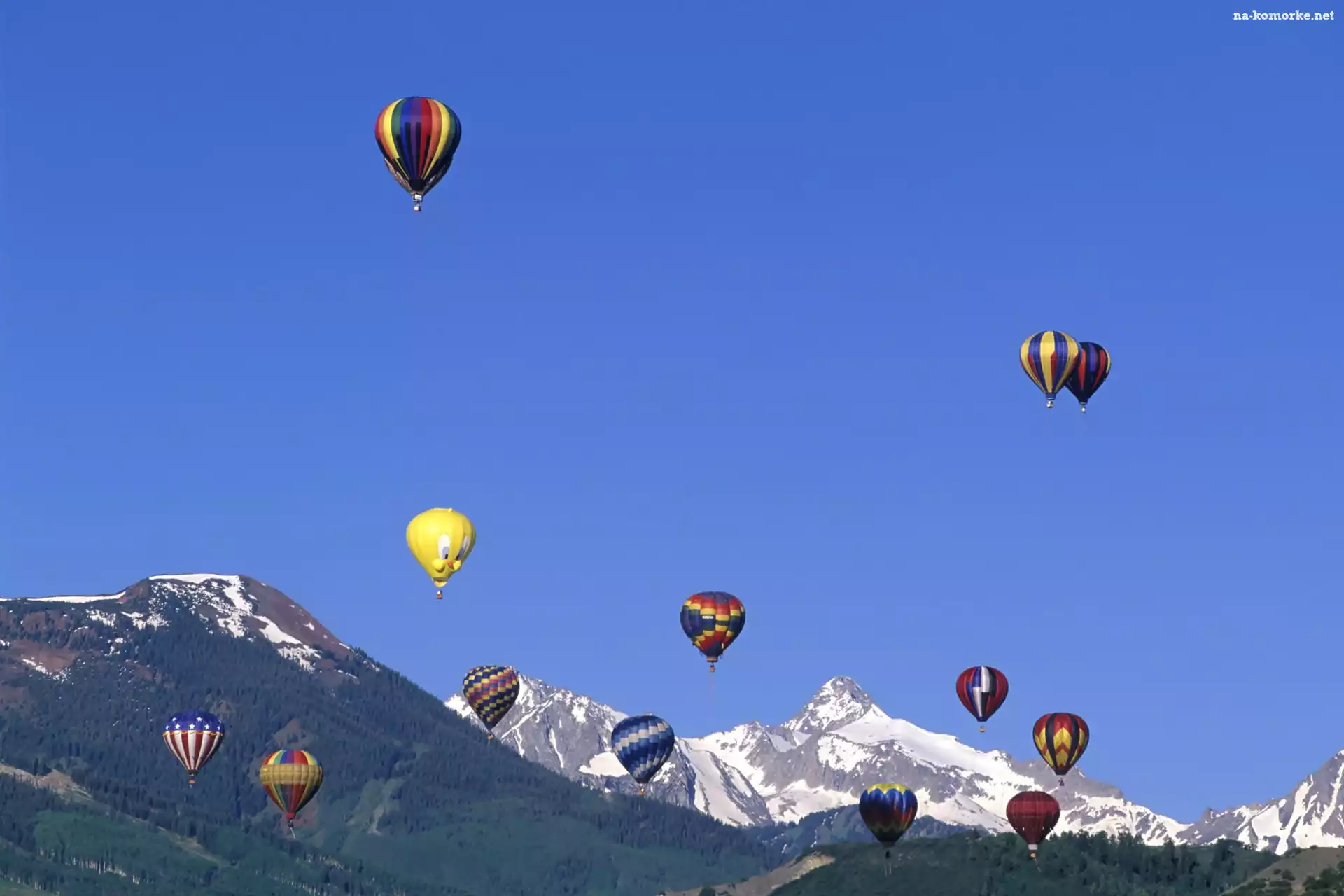 Góry, Balony