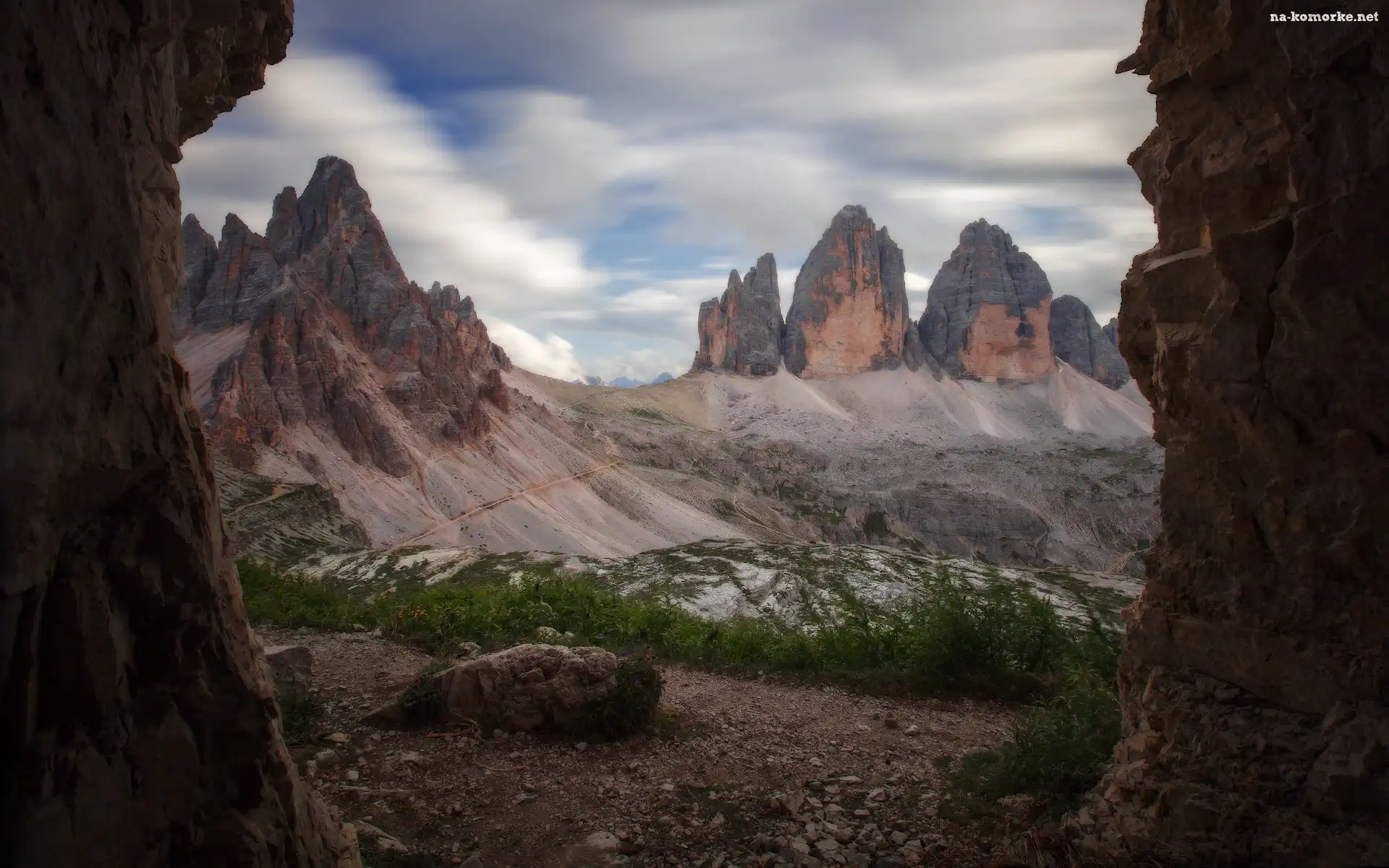 Włochy, Góry, Masyw, Tre Cime di Lavaredo, Dolomity