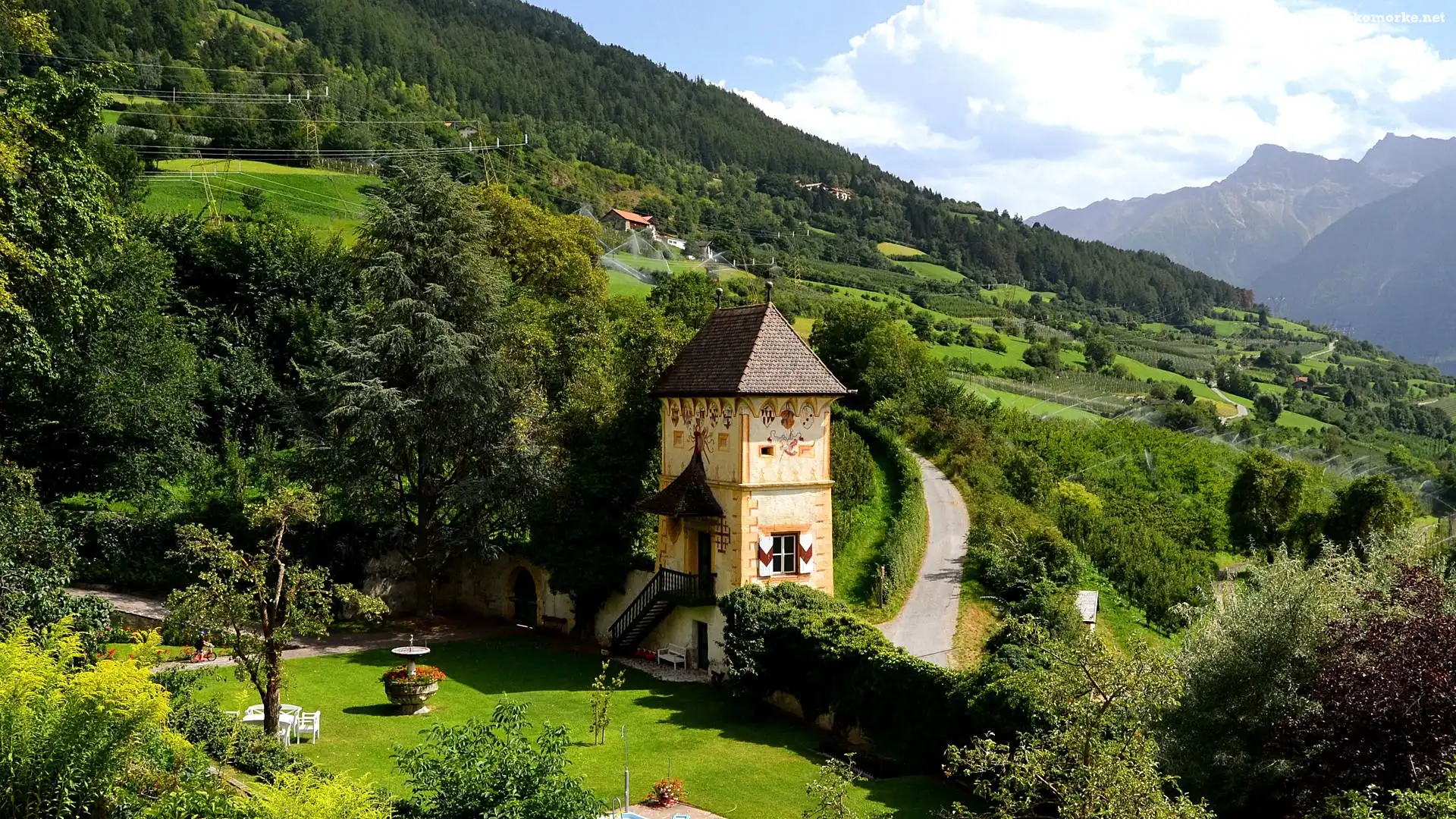 Góry, Niemcy, Dom, Bawaria
