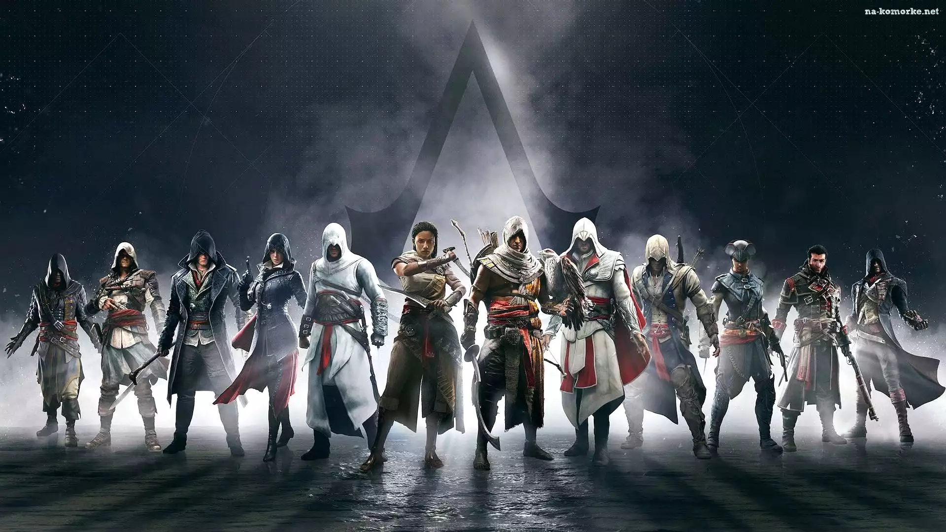 Gra, Seria, Assassins Creed, Postacie