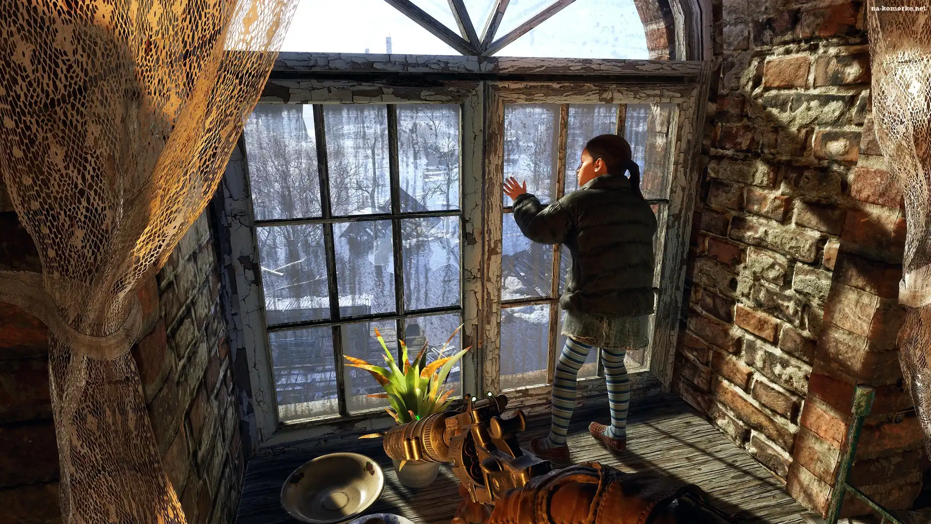 Gra, Okno, Metro Exodus, Dziewczynka