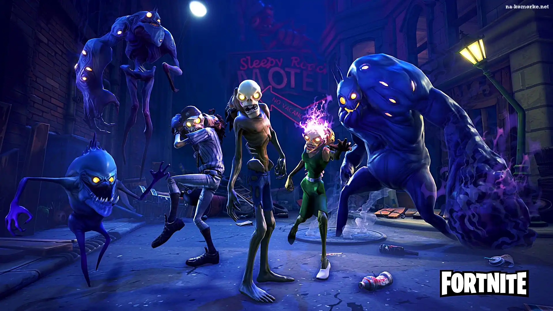 Gra, Postacie, Fortnite, Straszne