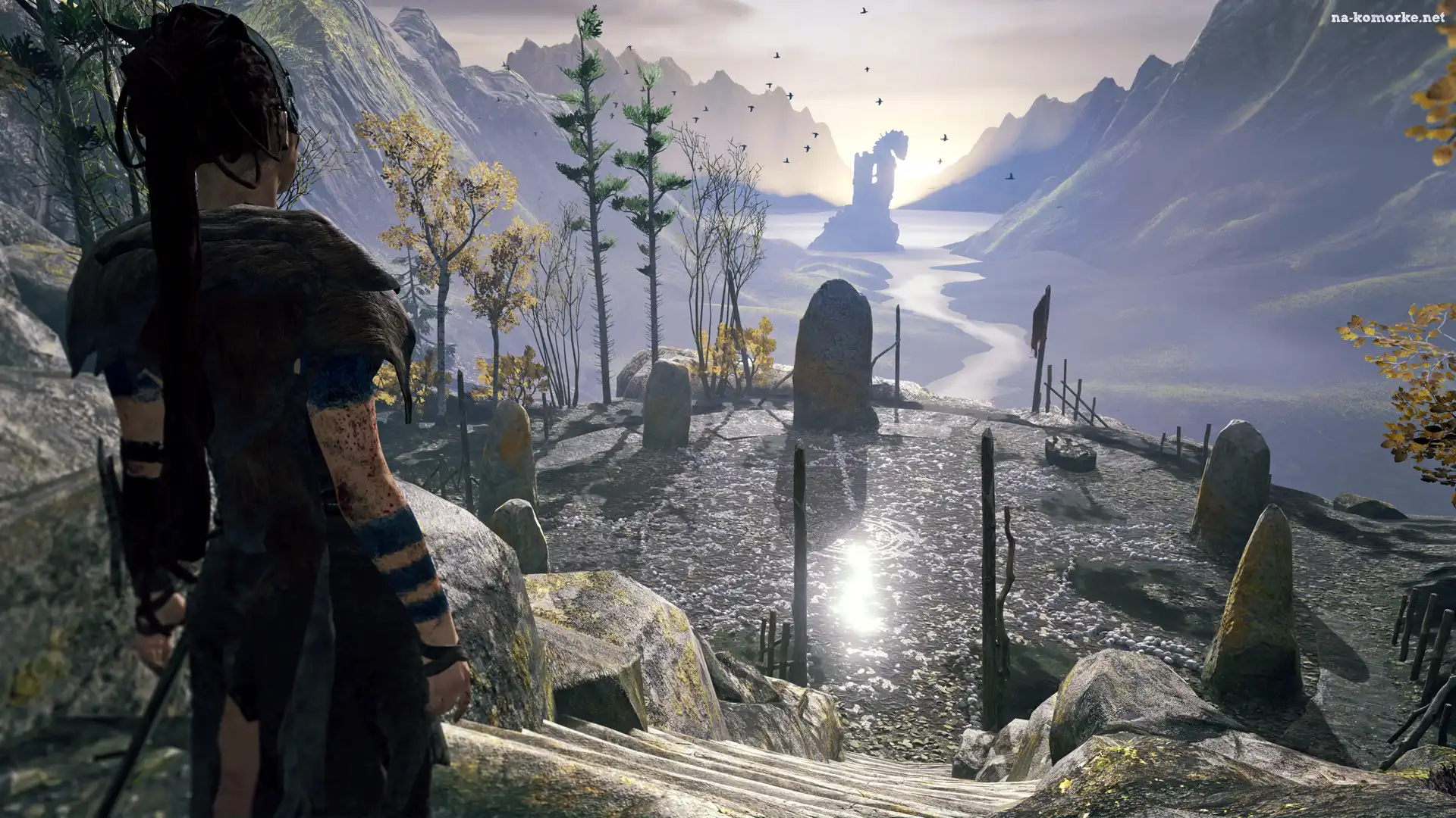 Góry, Gra, Hellblade Senuas Sacrifice, Wojowniczka, Senua