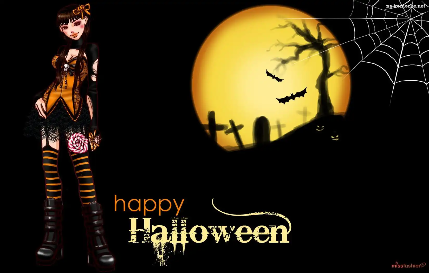 Gra, Hallowen, Internetowa, MissFashion