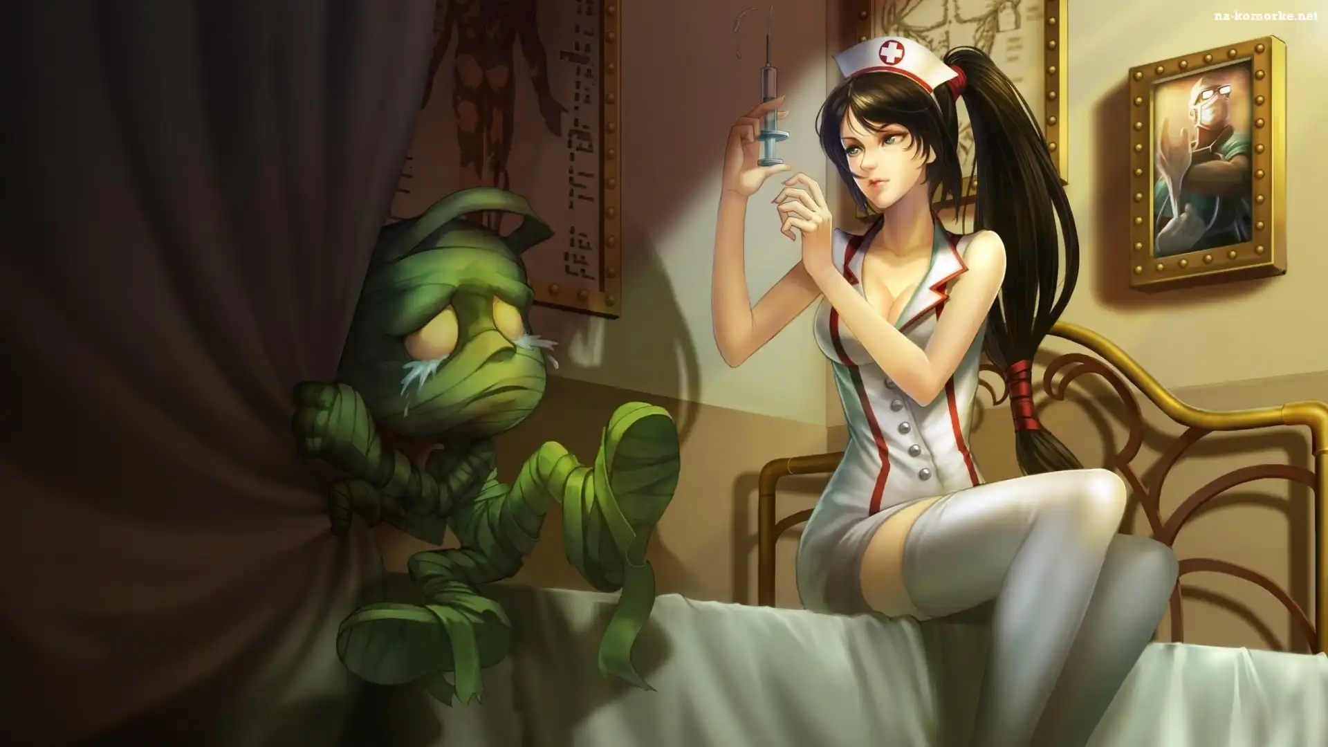 Mumia, Gra, League of Legends, Amumu, Akali