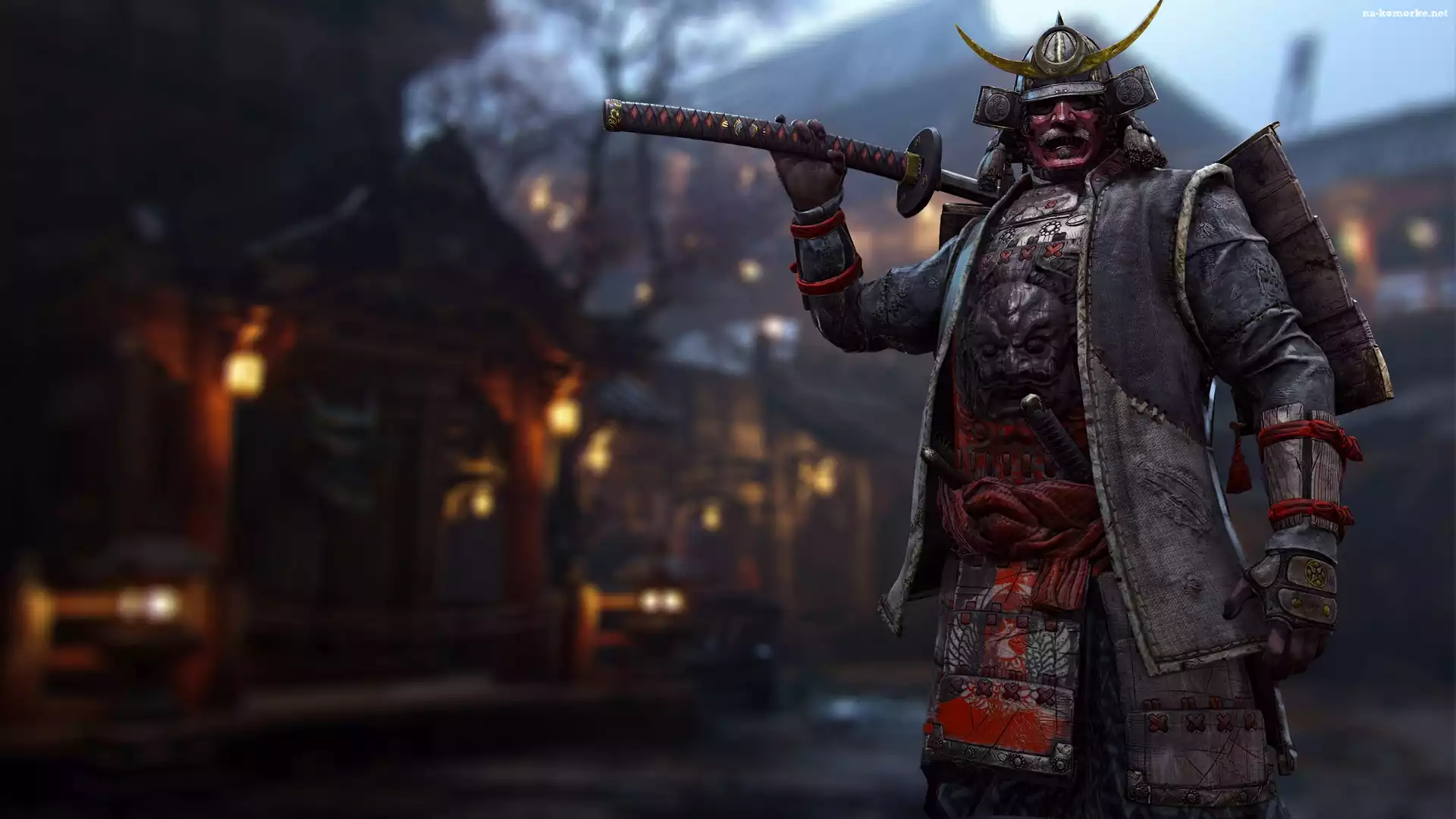 Gra, Miecz, For Honor, Samuraj Kensei