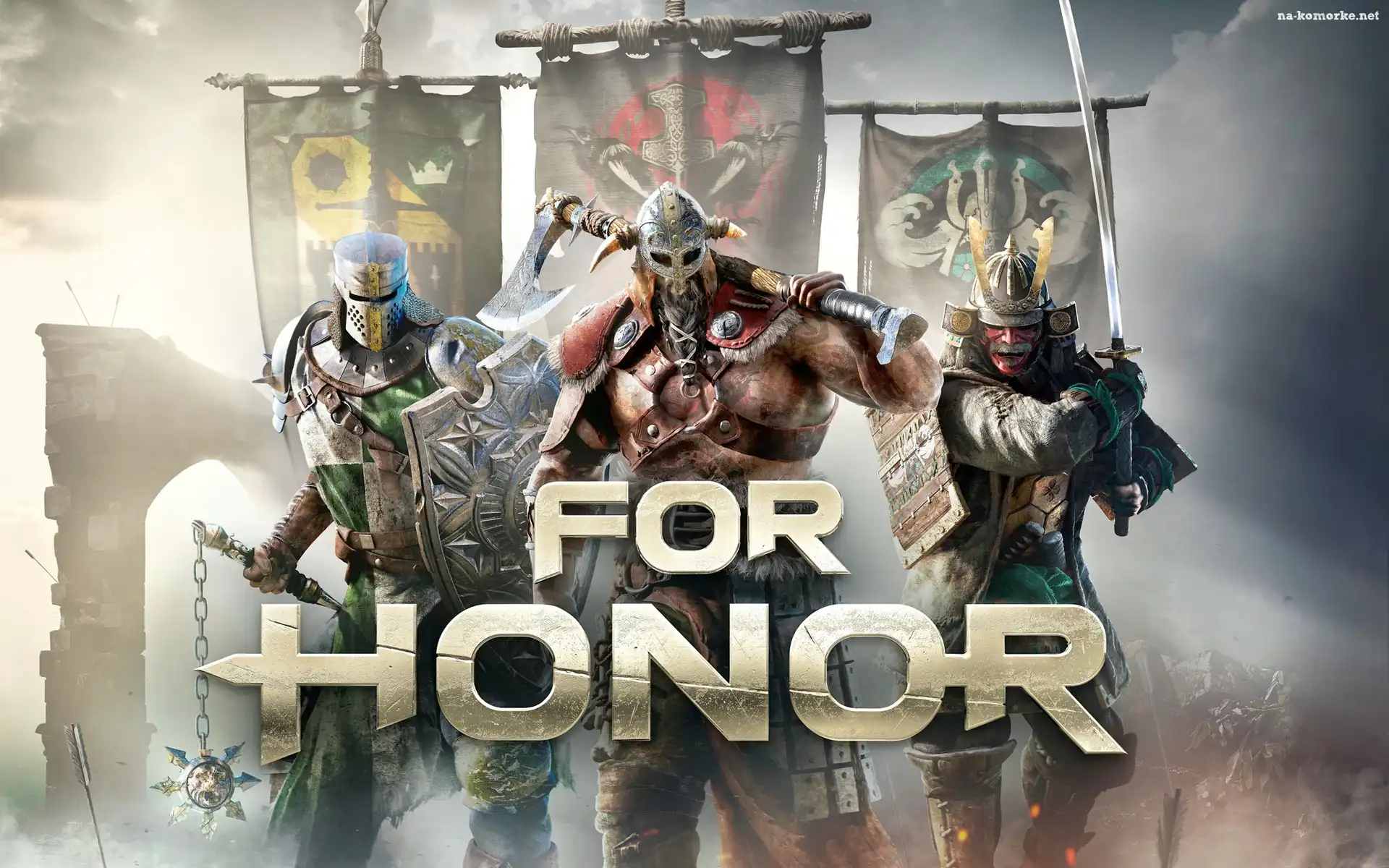 Wiking, Gra, For Honor, Proporce, Rycerz, Samuraj