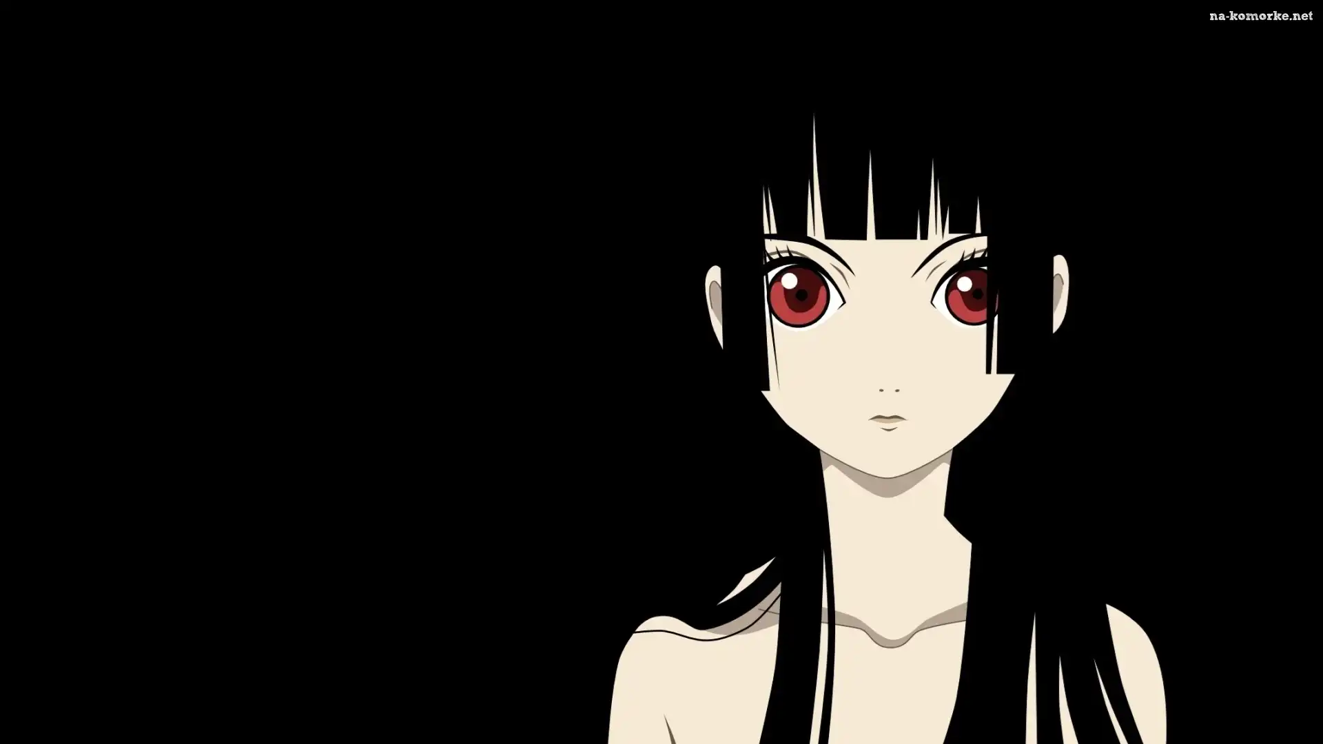 Grafika 2D, Dziewczyna, Manga, Anime, Mroczne