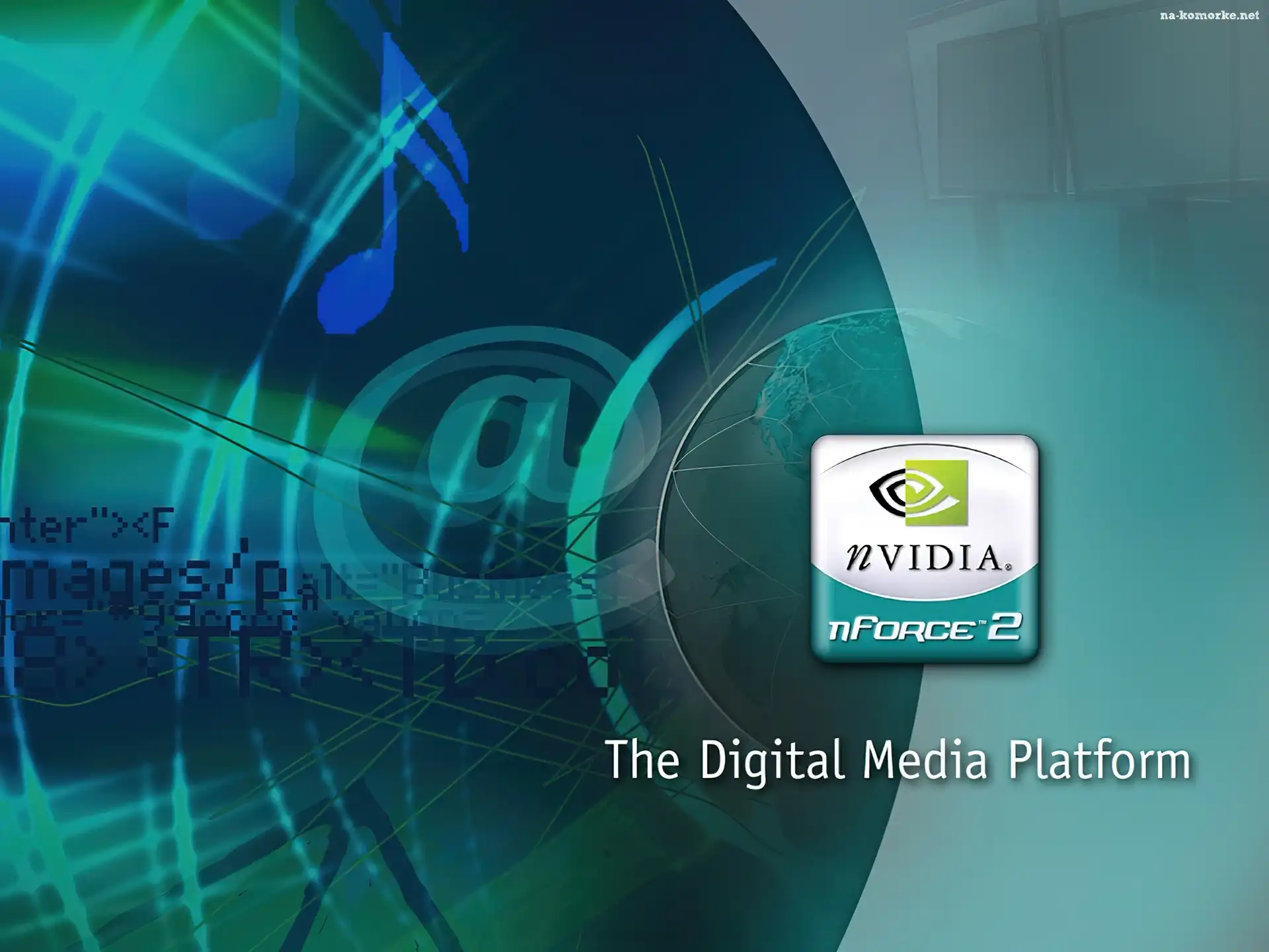 grafika, logo, Nvidia, at, nuty