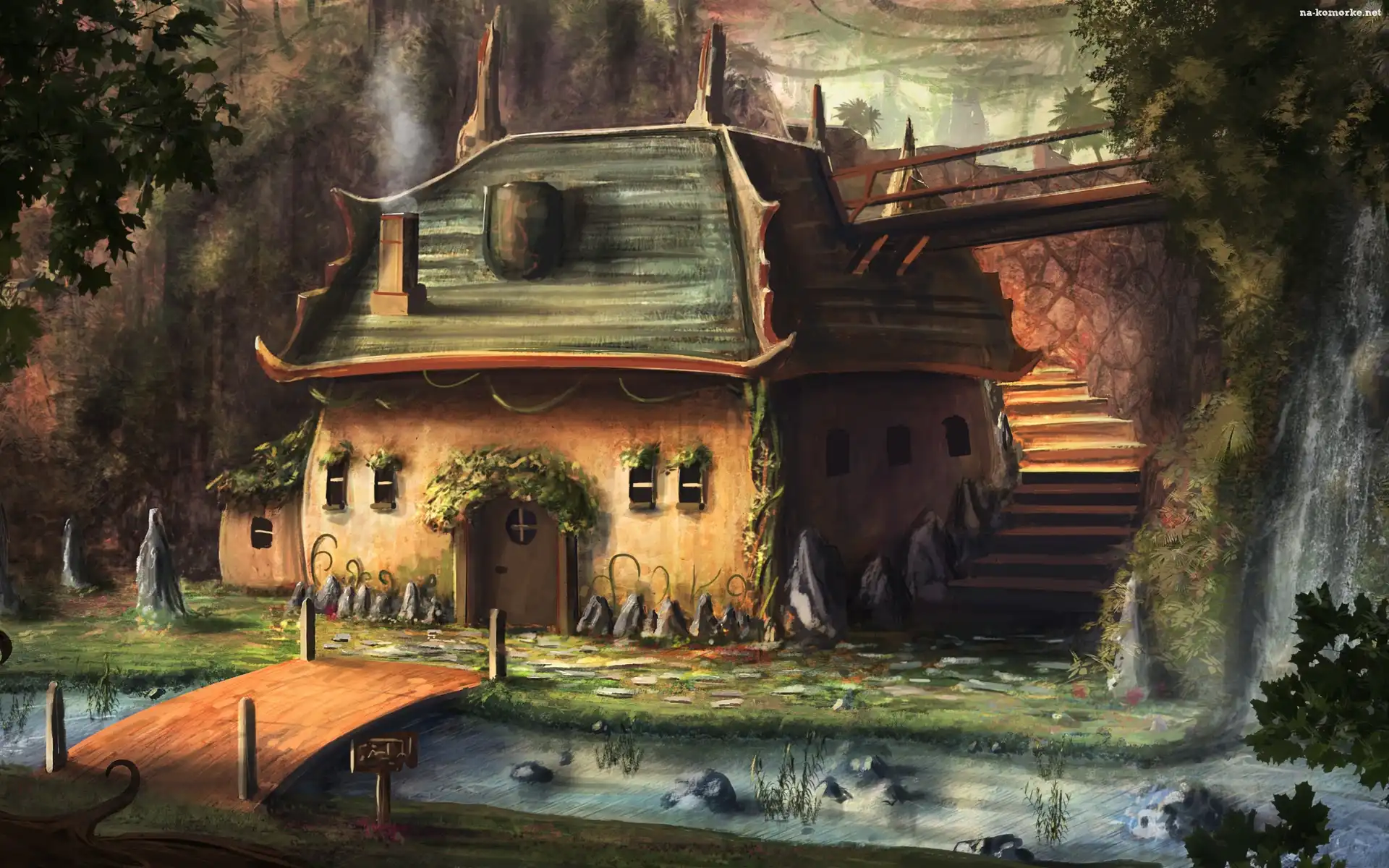 Grafika, Domek