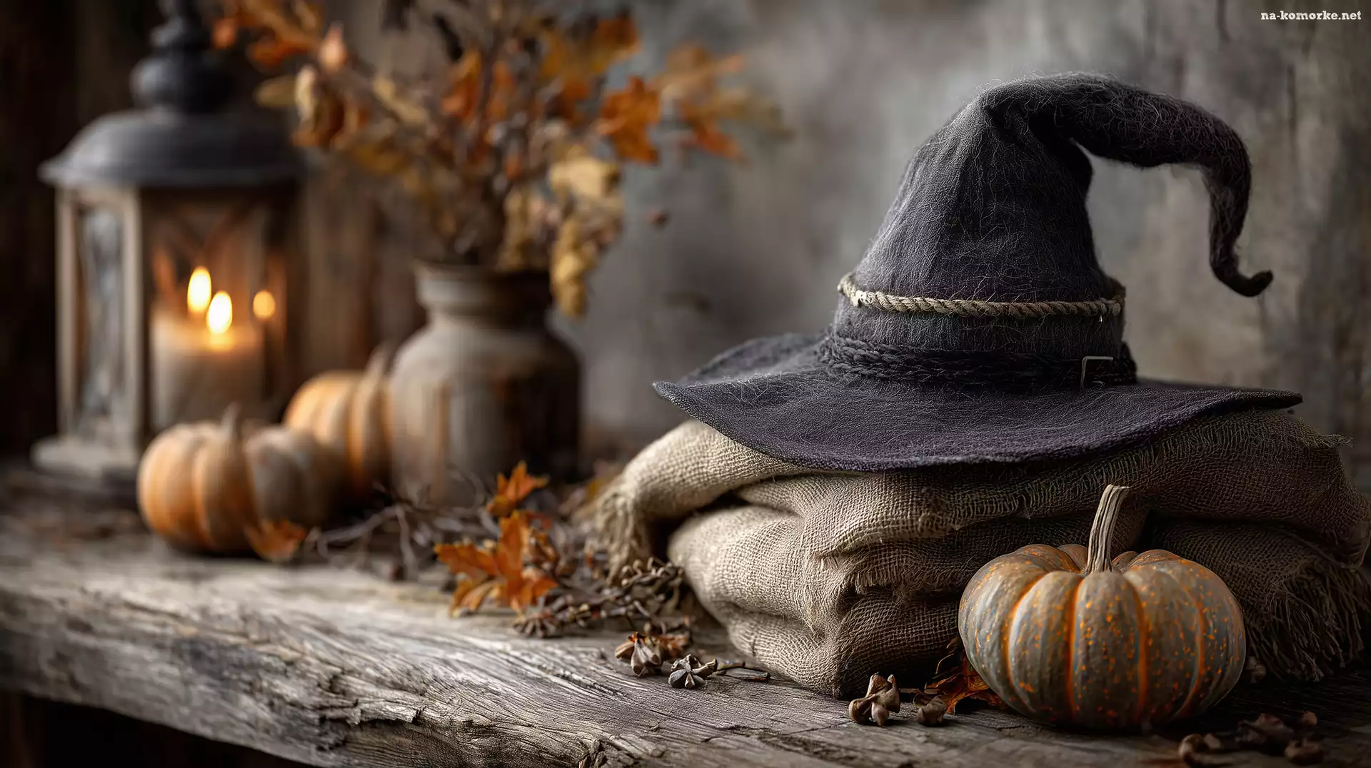 Halloween, Czarny, Dynia, Grafika Ai, Czarownicy, Kapelusz