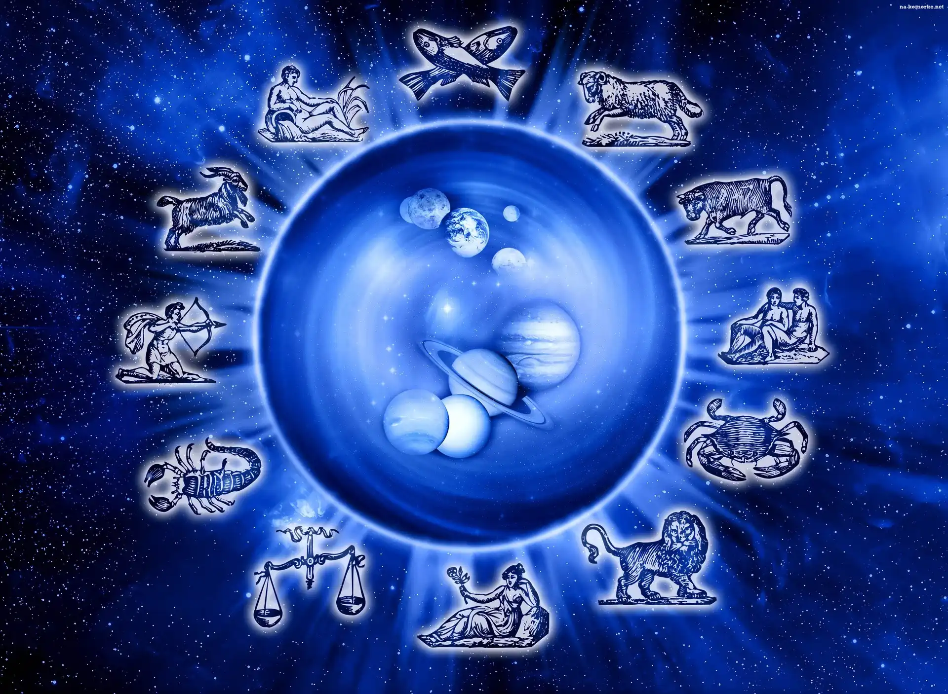 Grafika, Kosmos, Planety, Znaki, Zodiaku