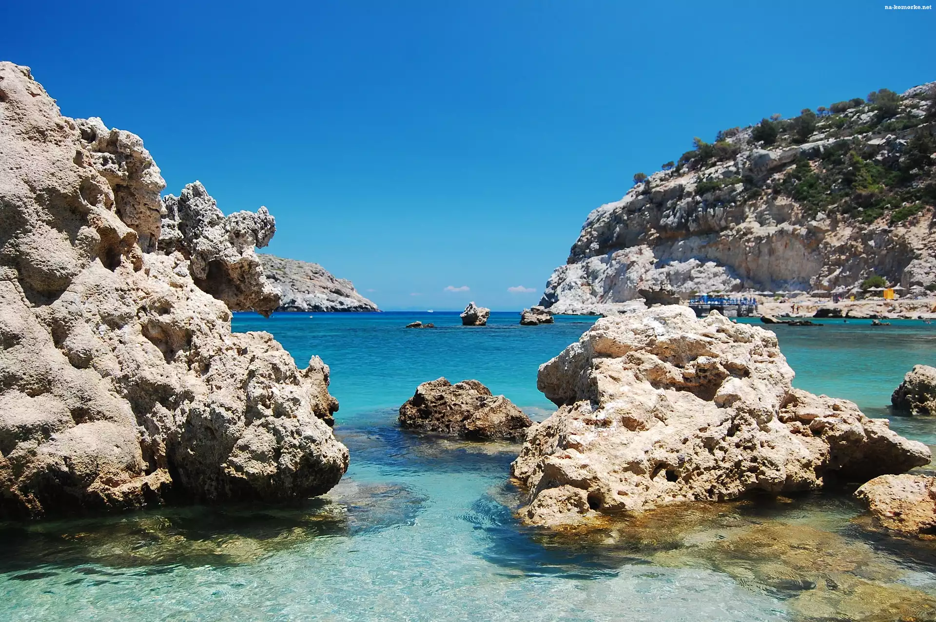 Grecja, Rodos, Anthony Quinn Bay