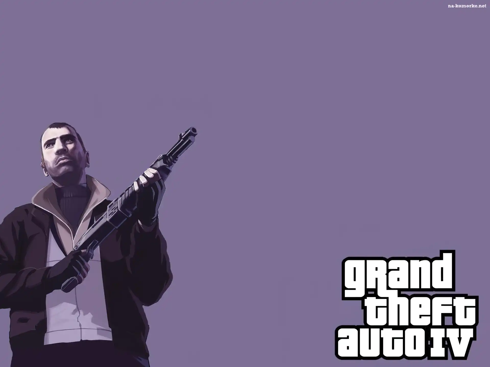 Gta 4, broń, postać, mężczyzna