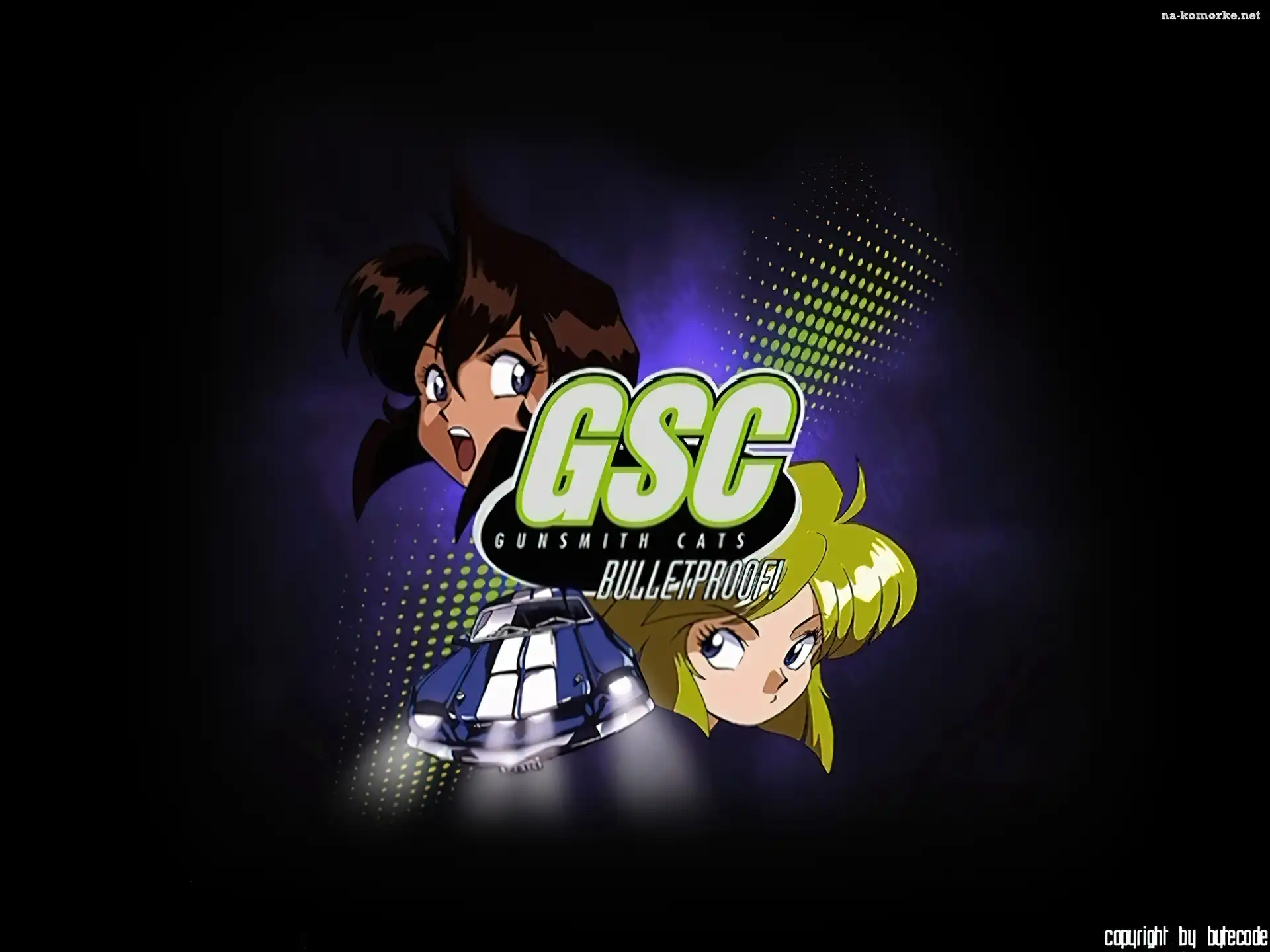Gunsmith Cats, samochód, gsc, ludzie