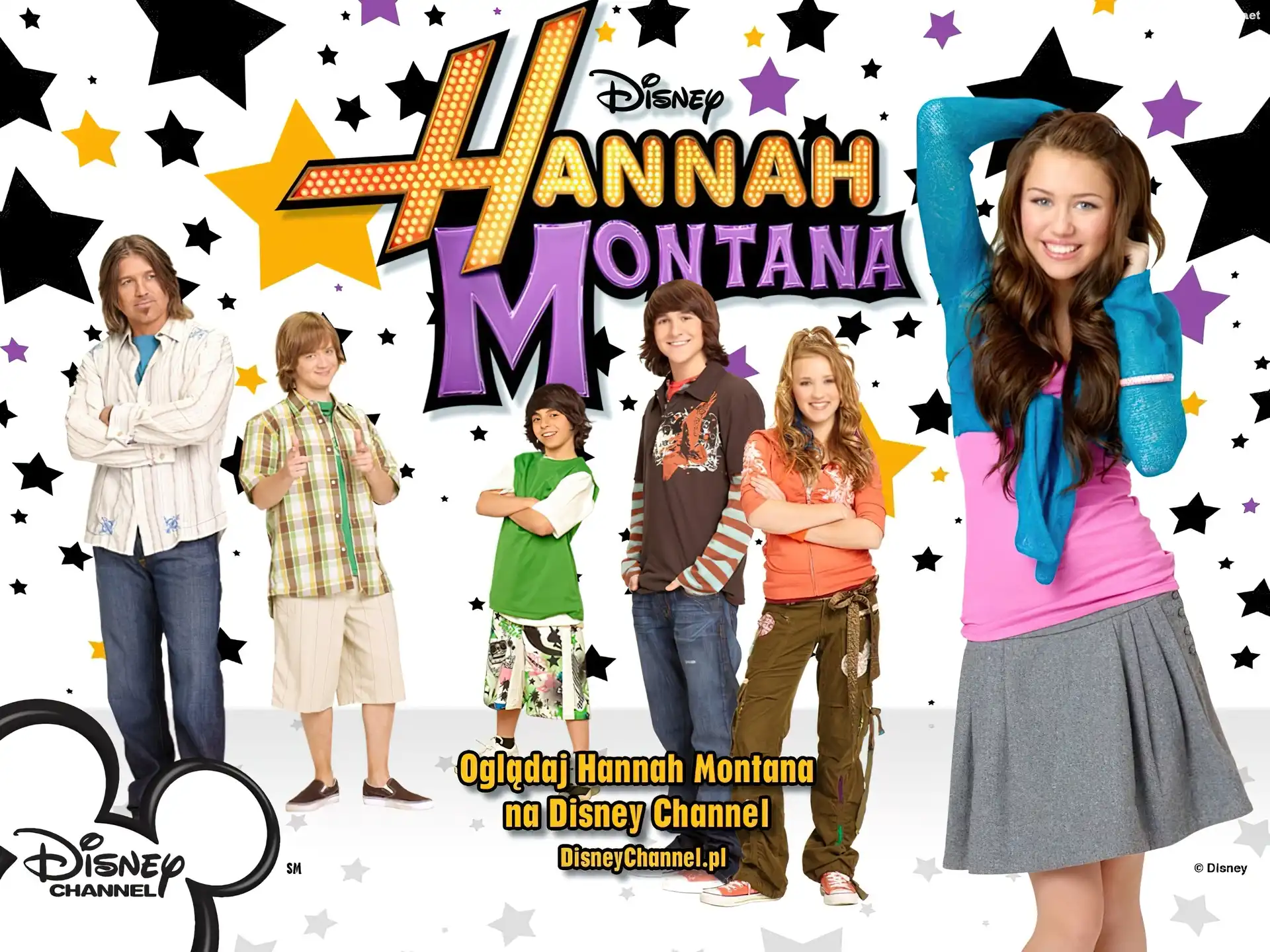 gwiazdki, Hannah Montana, Disney, Channel, postacie