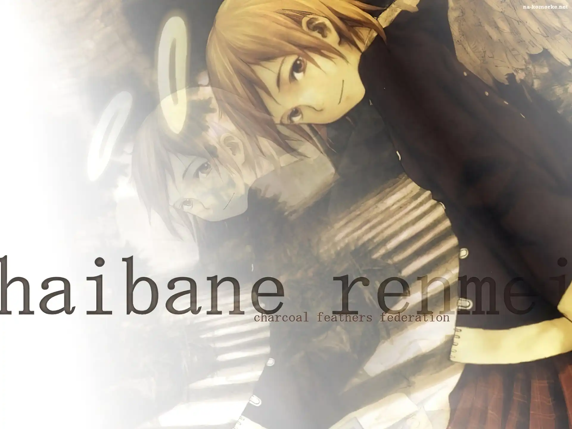 Haibane Renmei, aureola, anioł
