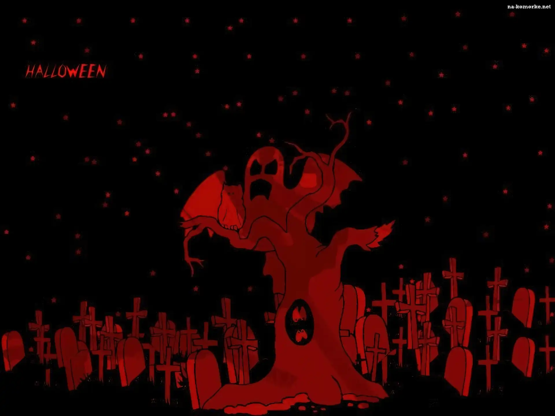 Halloween, cmentarz