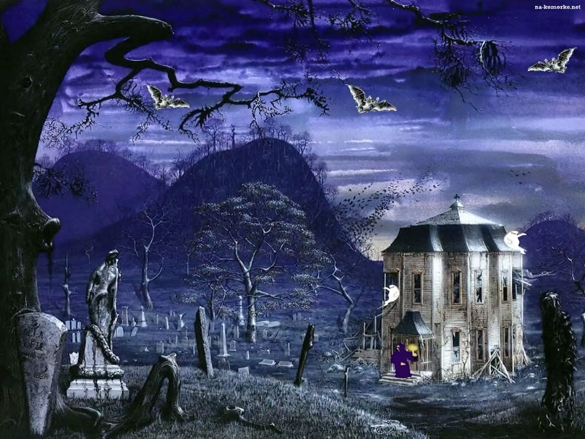 Halloween, cmentarzysko