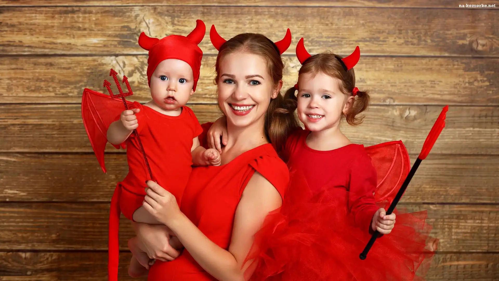 Halloween, Kostiumy, Kobieta, Dzieci