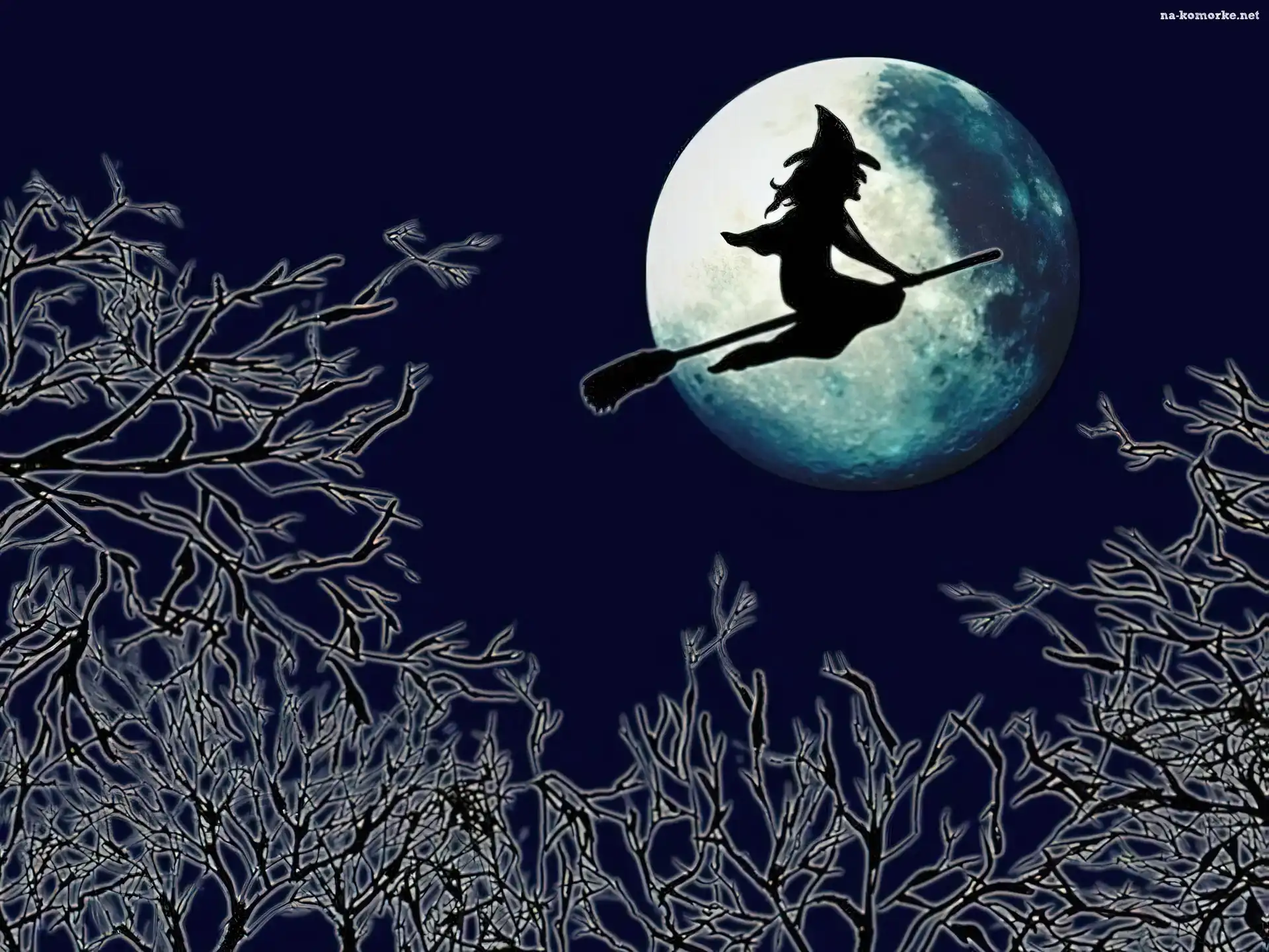 Halloween, baba jaga na miotle