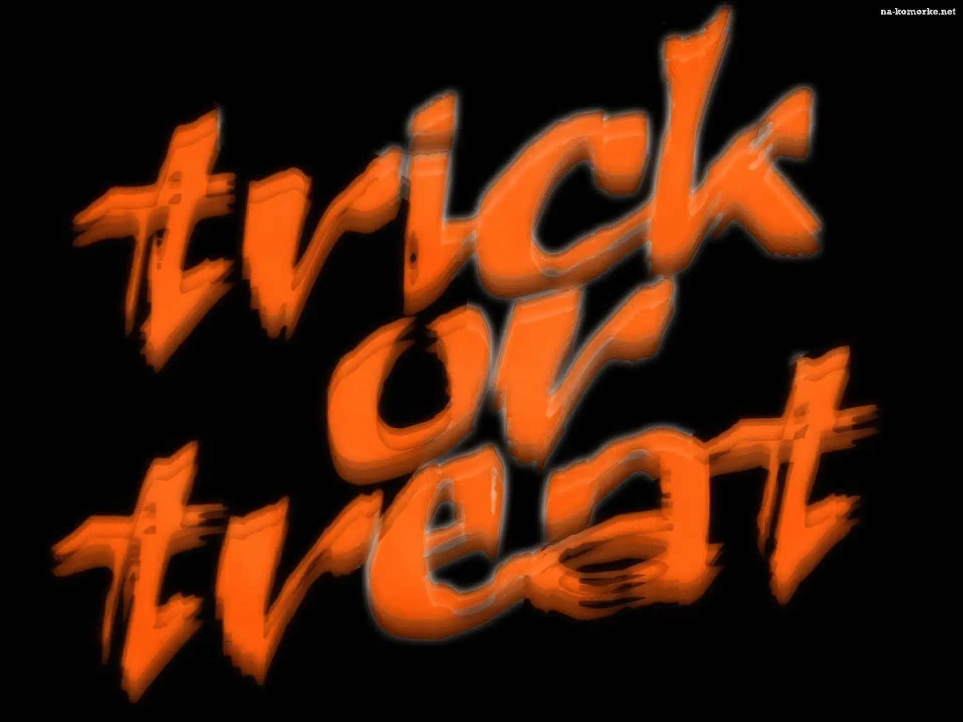 Halloween, tvick of treat