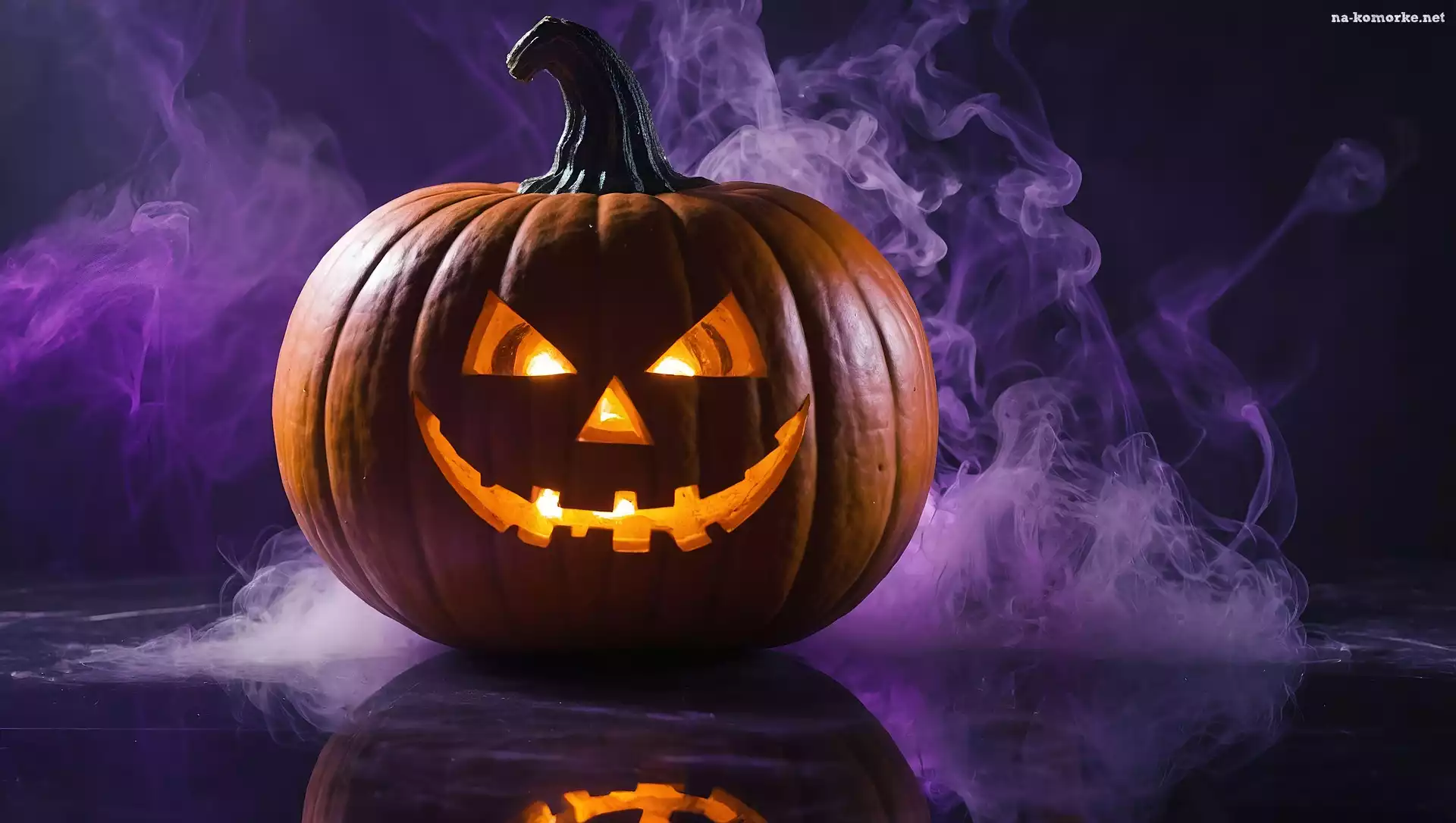 Światło, Dym, Dynia, Halloween