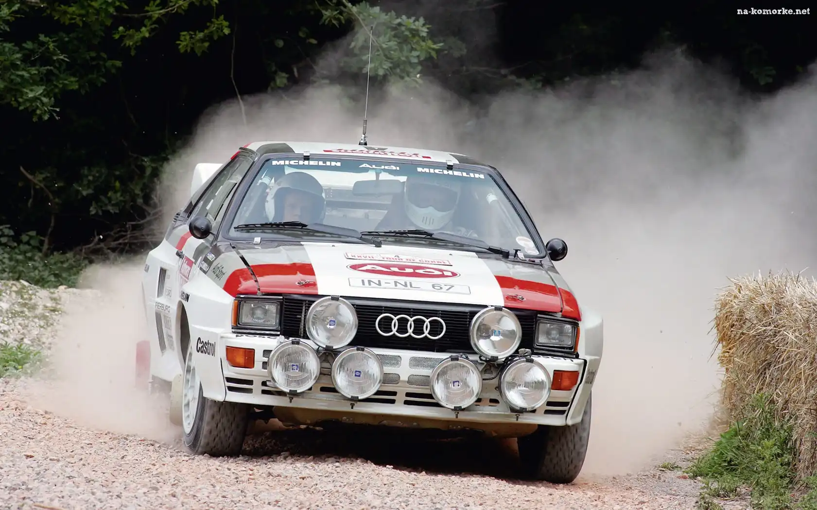 Halogeny, Przód, Audi, GT, Quattro
