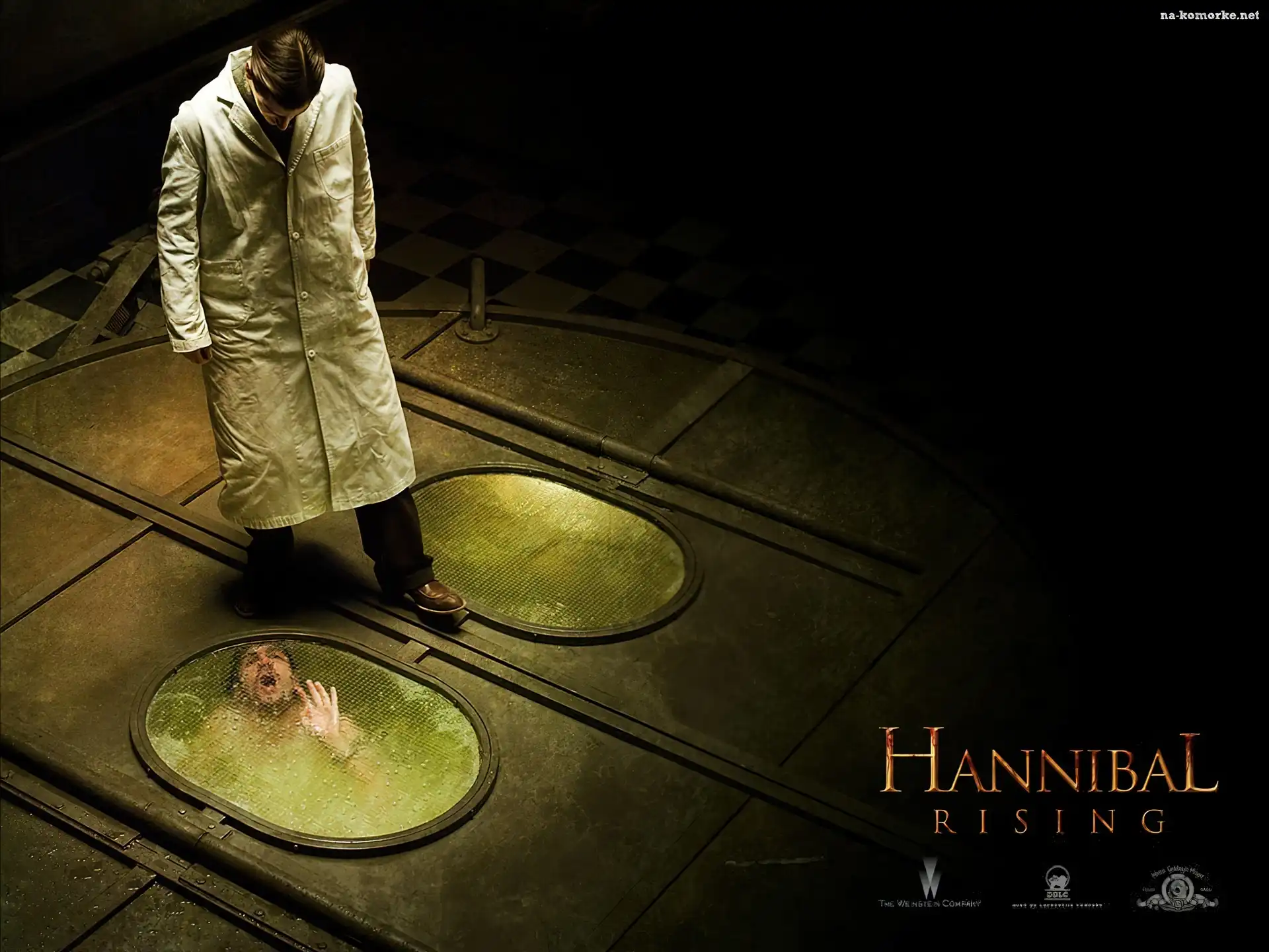 Hannibal Rising, fartuch, horror, biały